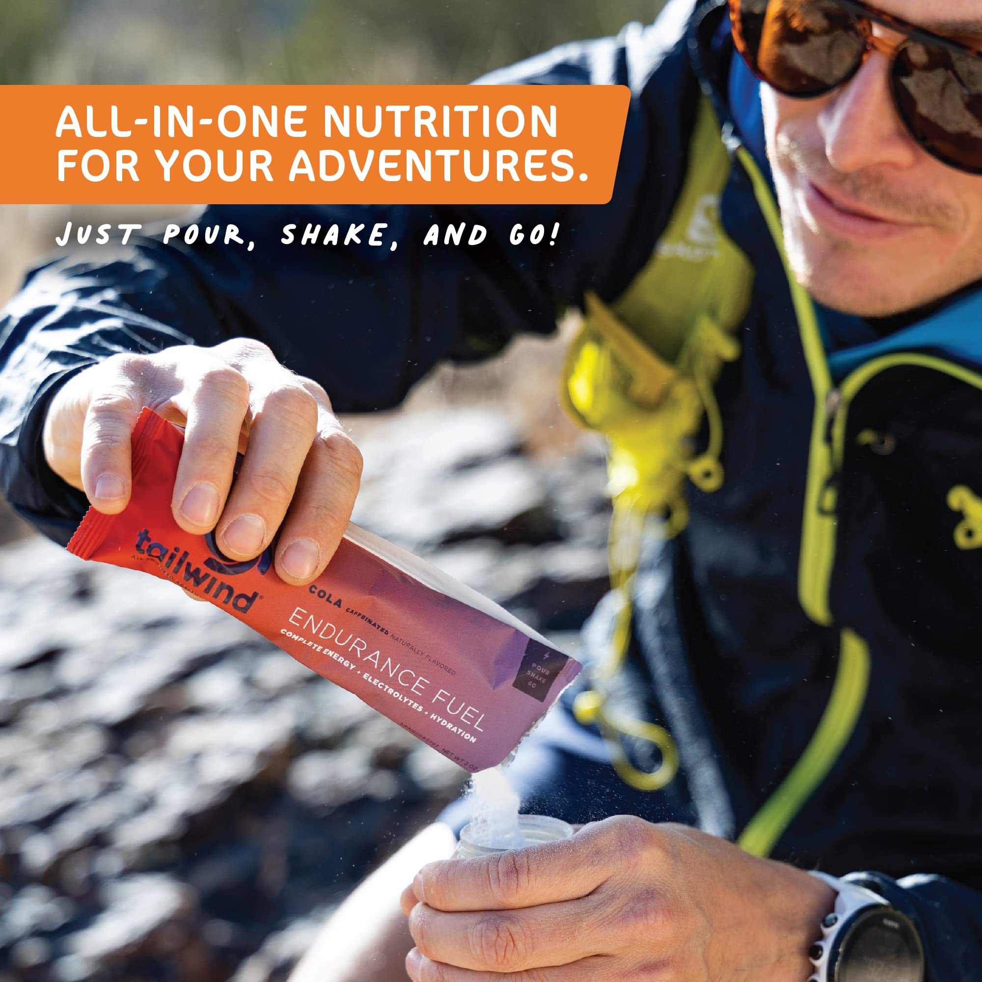 Tailwind Grab-and-Go Endurance Fuel Single Serve Assorted Flavors