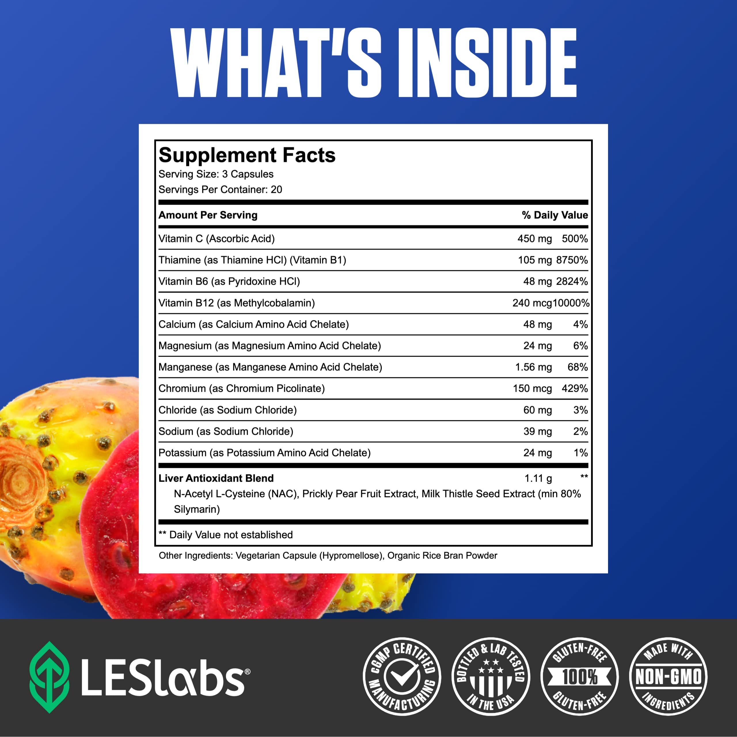 LES Labs DeToxx – Better Mornings & Recovery, Liver Support, Electrolyte Replenishment