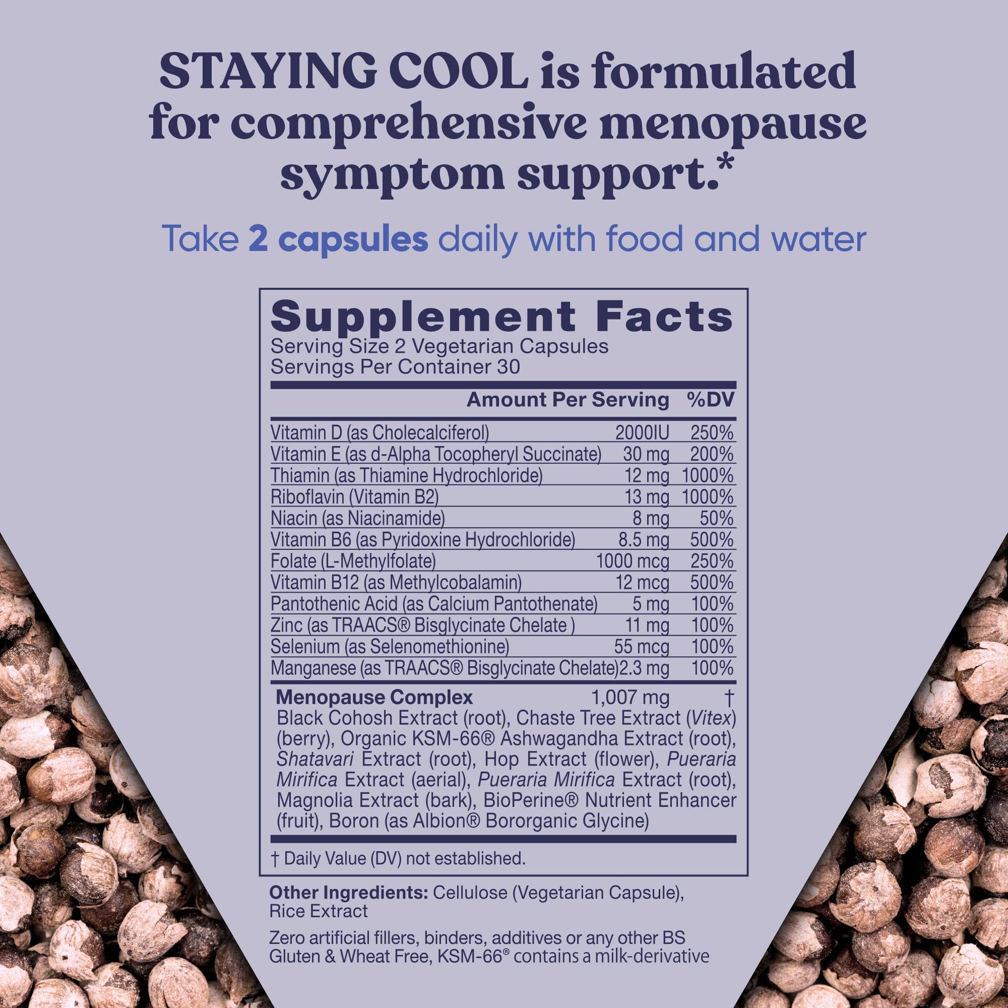 Staying Cool Menopause Supplements for Women – Hormonal Hot Flashes, Weight Support Eu Natural