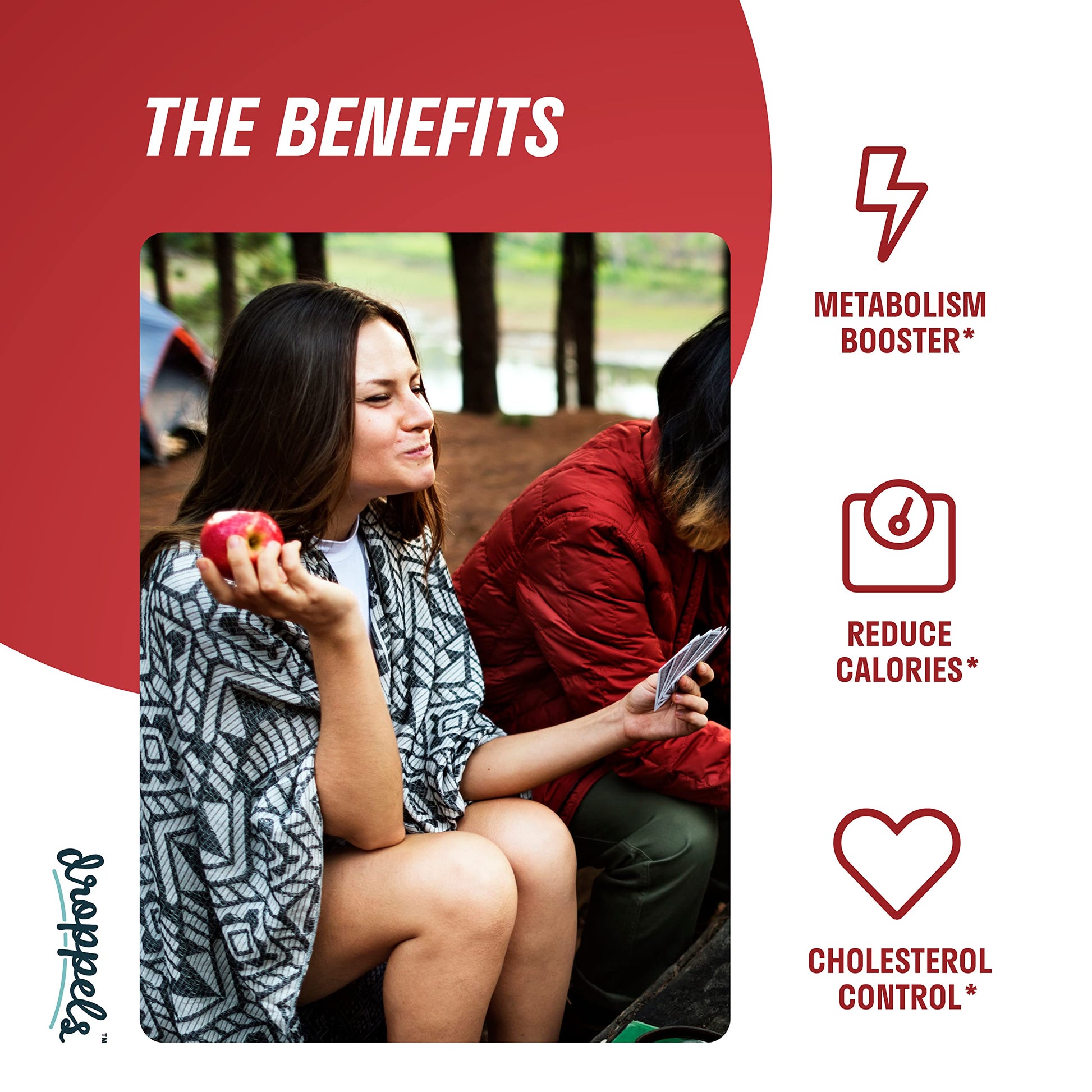 Droppels Apple Cider Vinegar Gummies 1000mg with Beet Root & Pomegranate - ACV Keto Droppels