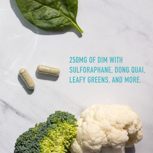 DIM Supplement 250 mg | Estrogen Balance for Women | Hormone Menopause Relief