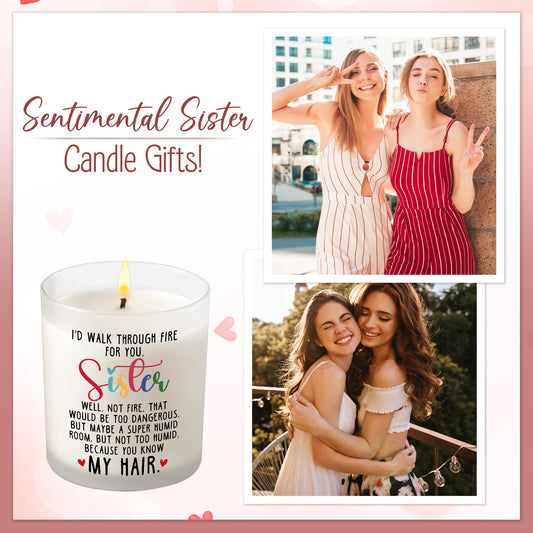 TEEZWONDER Sisters Gifts from Sister - Christmas, Birthday Gifts for Sister, Funny Sister Gifts