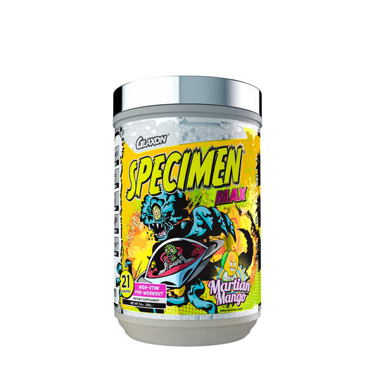 Glaxon Specimen Max High Stim Pre-Workout | 400mg Caffeine + 3200mg Beta Alanine