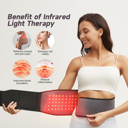 Headot Red Light Therapy Wrap Belt for Body, Men and Women Gift,100 LEDs,5Gears 9Timers
