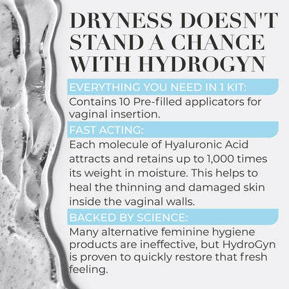 Terramed Just Think Comfort Hydro GYN Vaginal Moisturizer | Long-Lasting Dryness