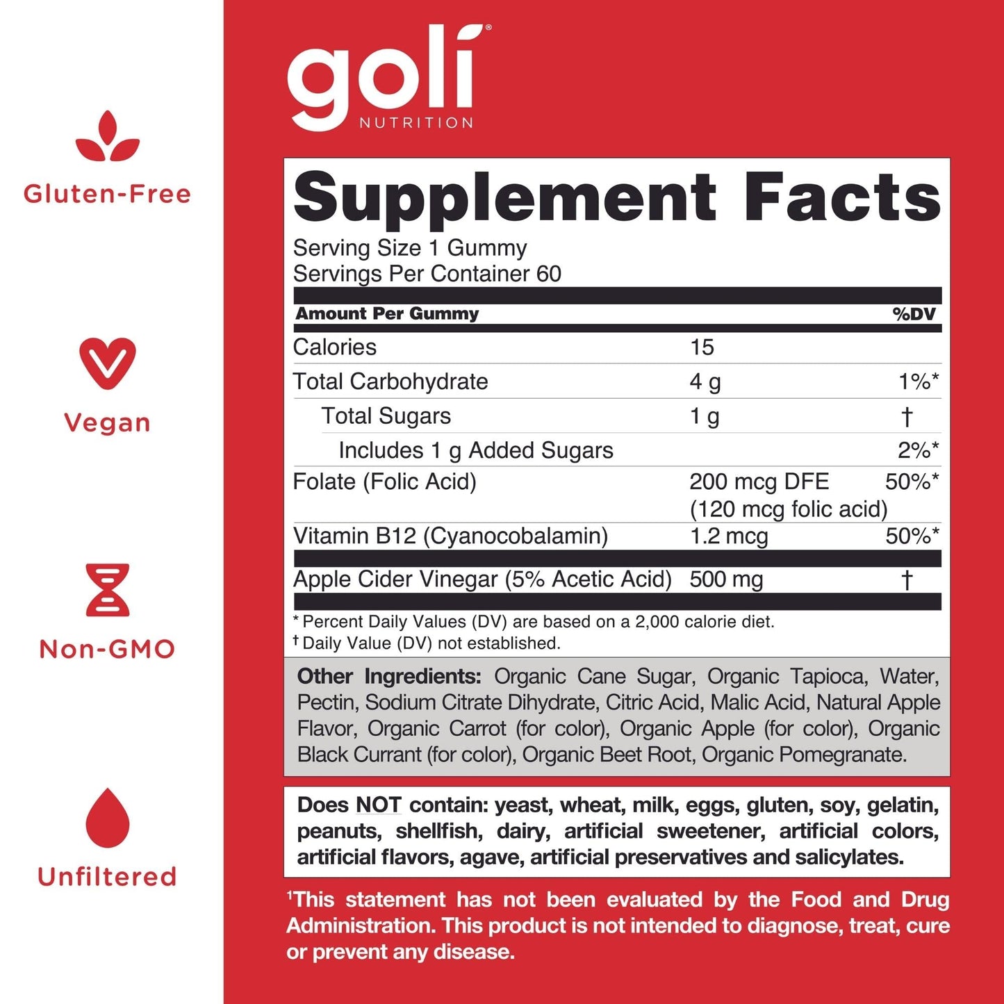Goli - Sleep, Apple Cider Vinegar & Ashwagandha Gummy Bundle