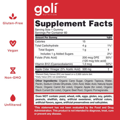 Goli - Sleep, Apple Cider Vinegar & Ashwagandha Gummy Bundle
