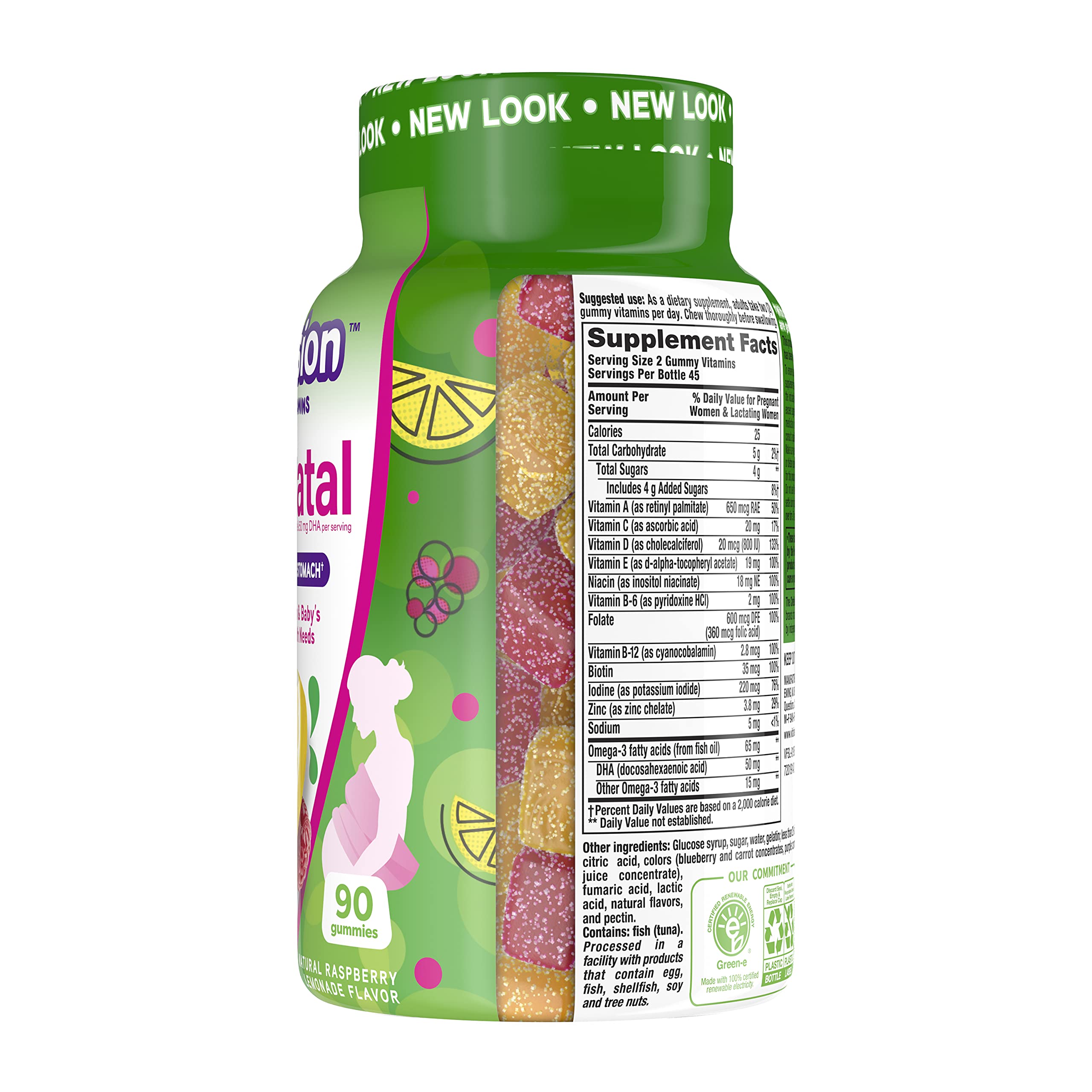 Vitafusion Prenatal, Gummy Vitamins QsAPdO, 3Pack (90 Count) Vitafusion
