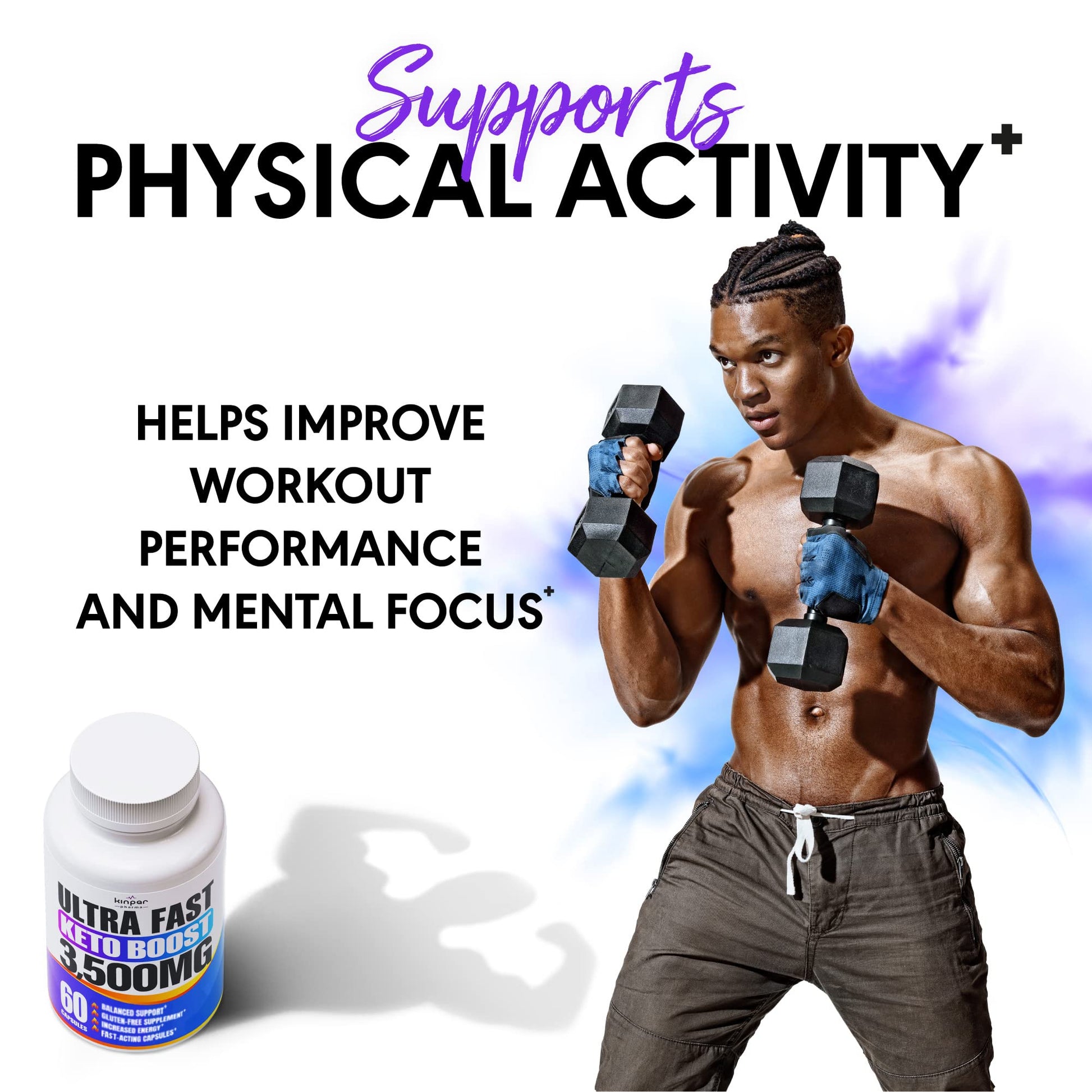 Complete Keto Pills - Keto Fast Exogenous Ketones Supplement for Improved Focus and Stamina Kinpar Pharma