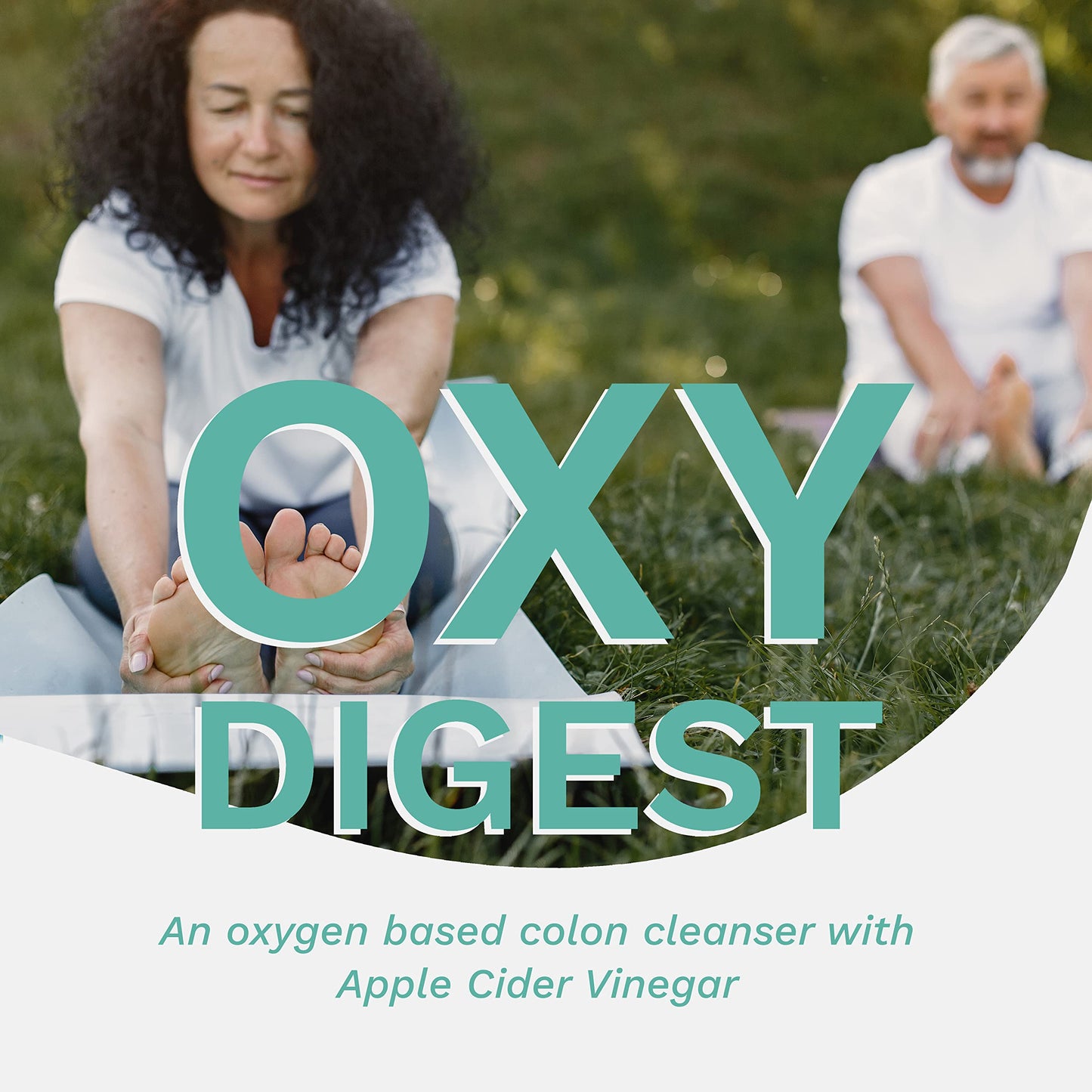 Herbtonics Oxygen Based Colon Cleanse and Detox Digestive System Formula | with Apple