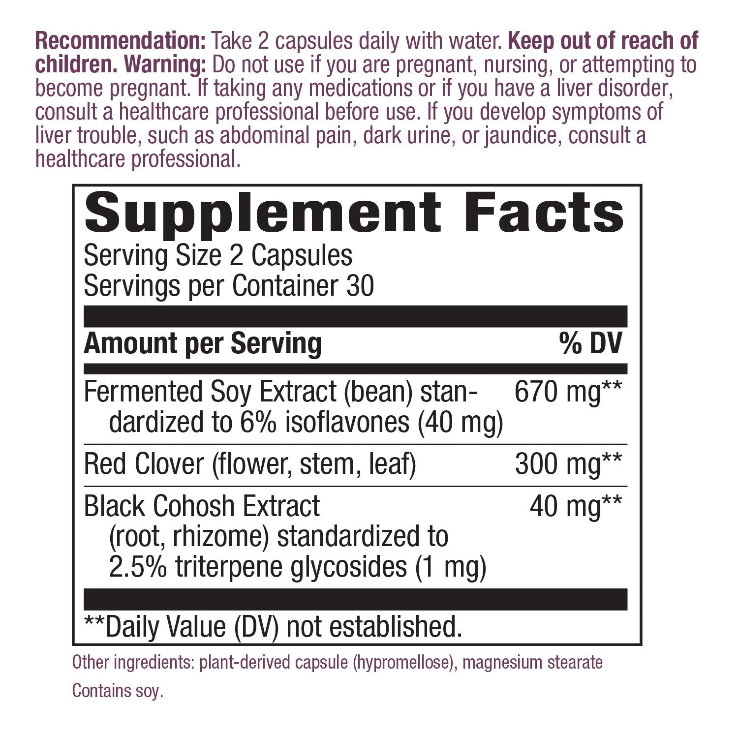 Nature's Way EstroSoy, Menopause Relief Blend*, Helps Relieve Menopausal Symptoms Nature's Way