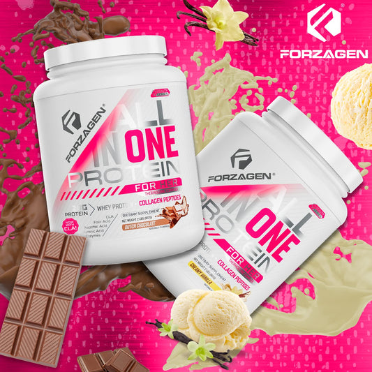 Forzagen Protein Powder for Women - Protein Shake With Collagen Powder for Women