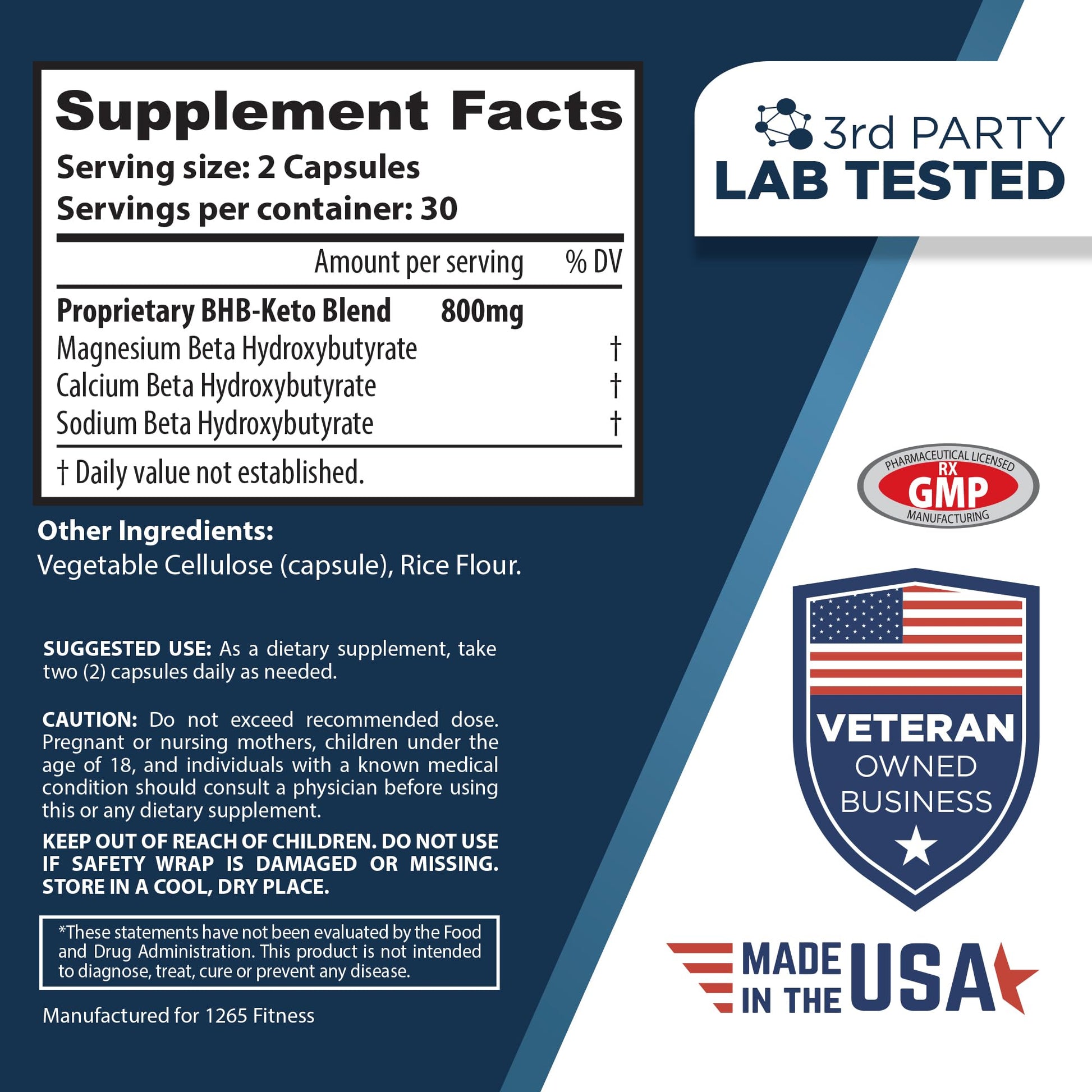 FIT60 Keto Diet Pills for Men & Women - Boost Energy and Mental Clarity for Enhanced Focus FIT60