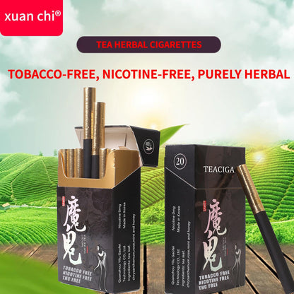 Honey and rose Herbal Cigarettes - Tobacco and Nicotine Free 2 Packs