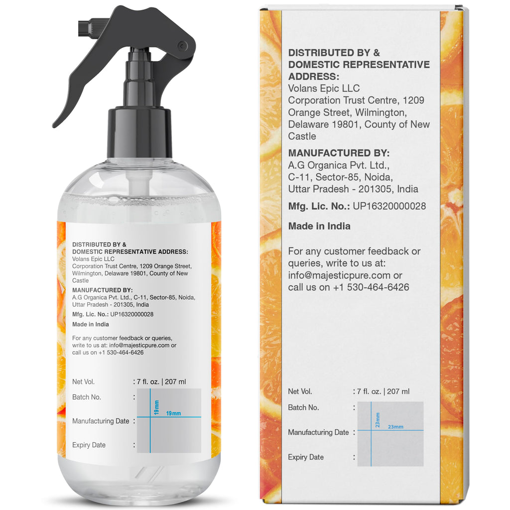 Majestic Pure Linen Spray | All Natural Fragrance | Spray for Pillows, Bedding, Sheets, Clothing