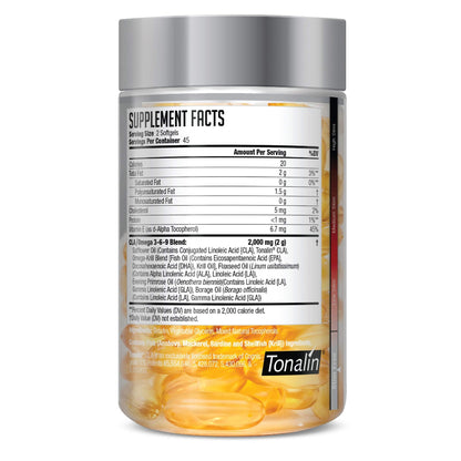 Censor NDS Nutrition Fat Loss and Body Toner with CLA, Fish Oil, Safflower and Omega 3-6-9 Blend