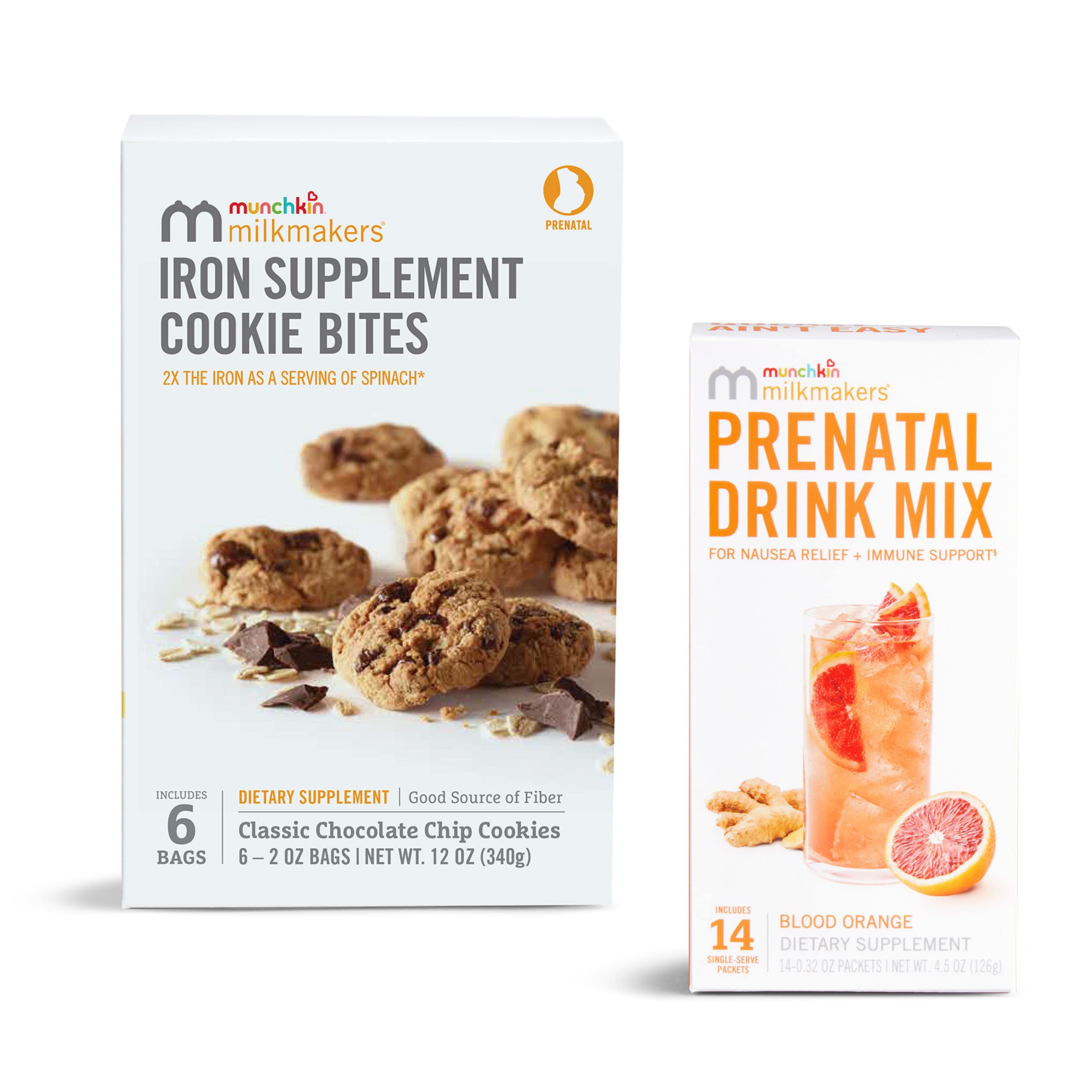 Munchkin® Milkmakers® Prenatal Drink Mix for Morning Sickness & Nausea Relief + Immune
