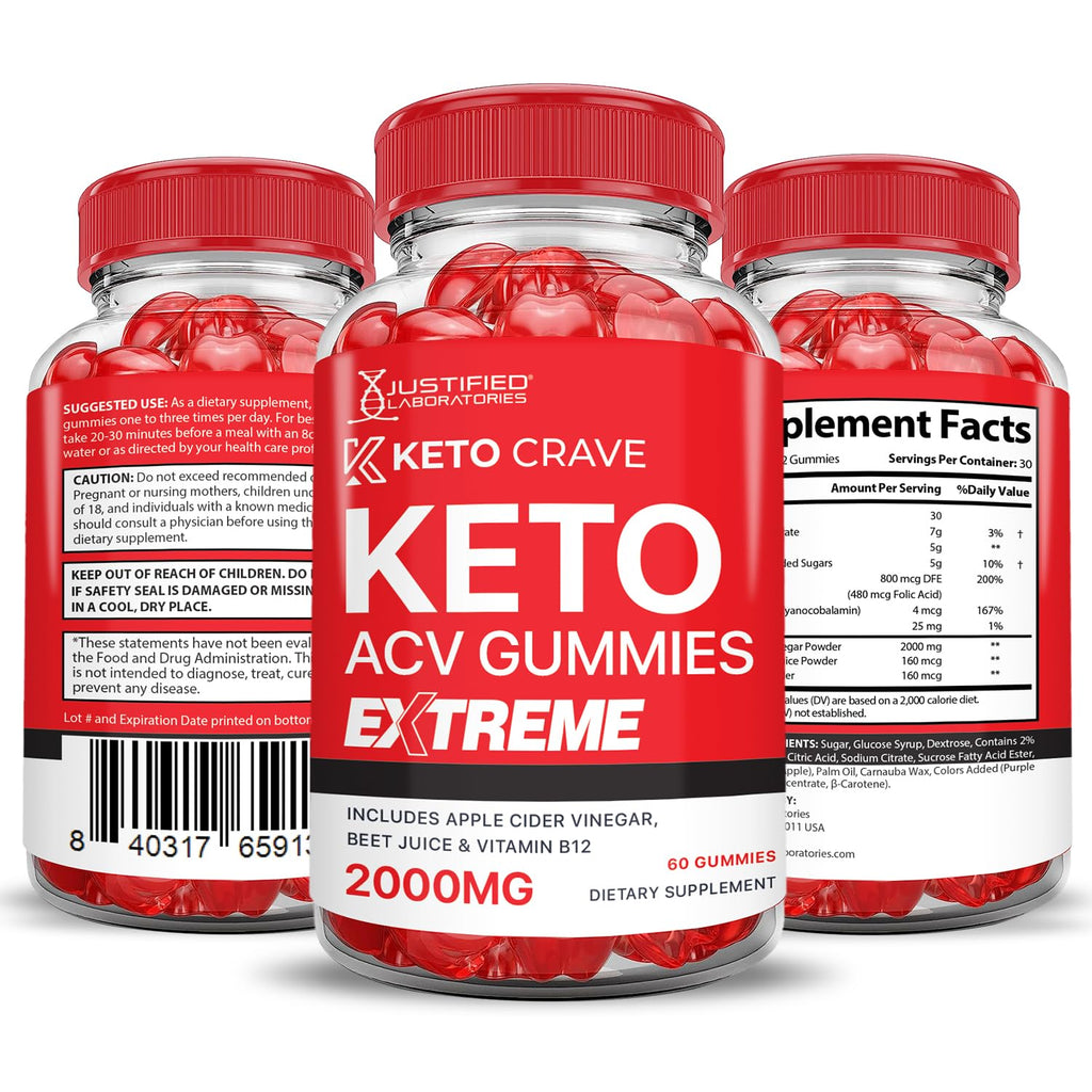 Keto Crave Keto ACV Gummies Extreme 2000MG Keto Crave Keto Gummies Advanced