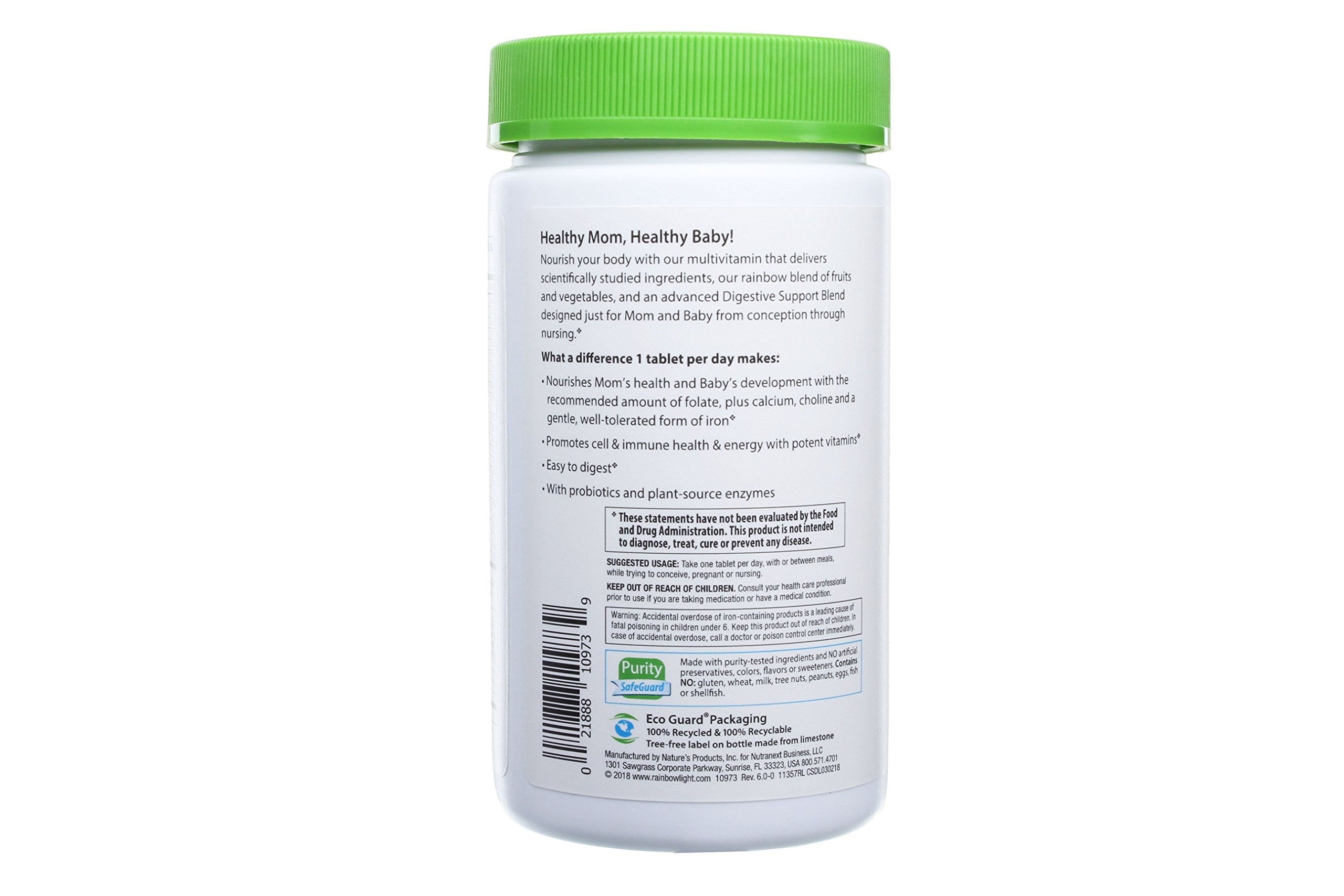 Rainbow Light Prenatal One Multivitamin - 120 Tab Rainbow Light