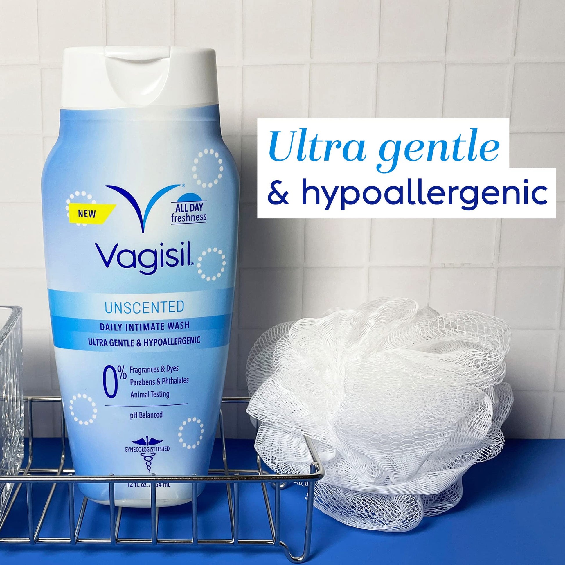 Vagisil Feminine Wash for Intimate Area Hygiene, pH Balanced and Gynecologist Tested Vagisil