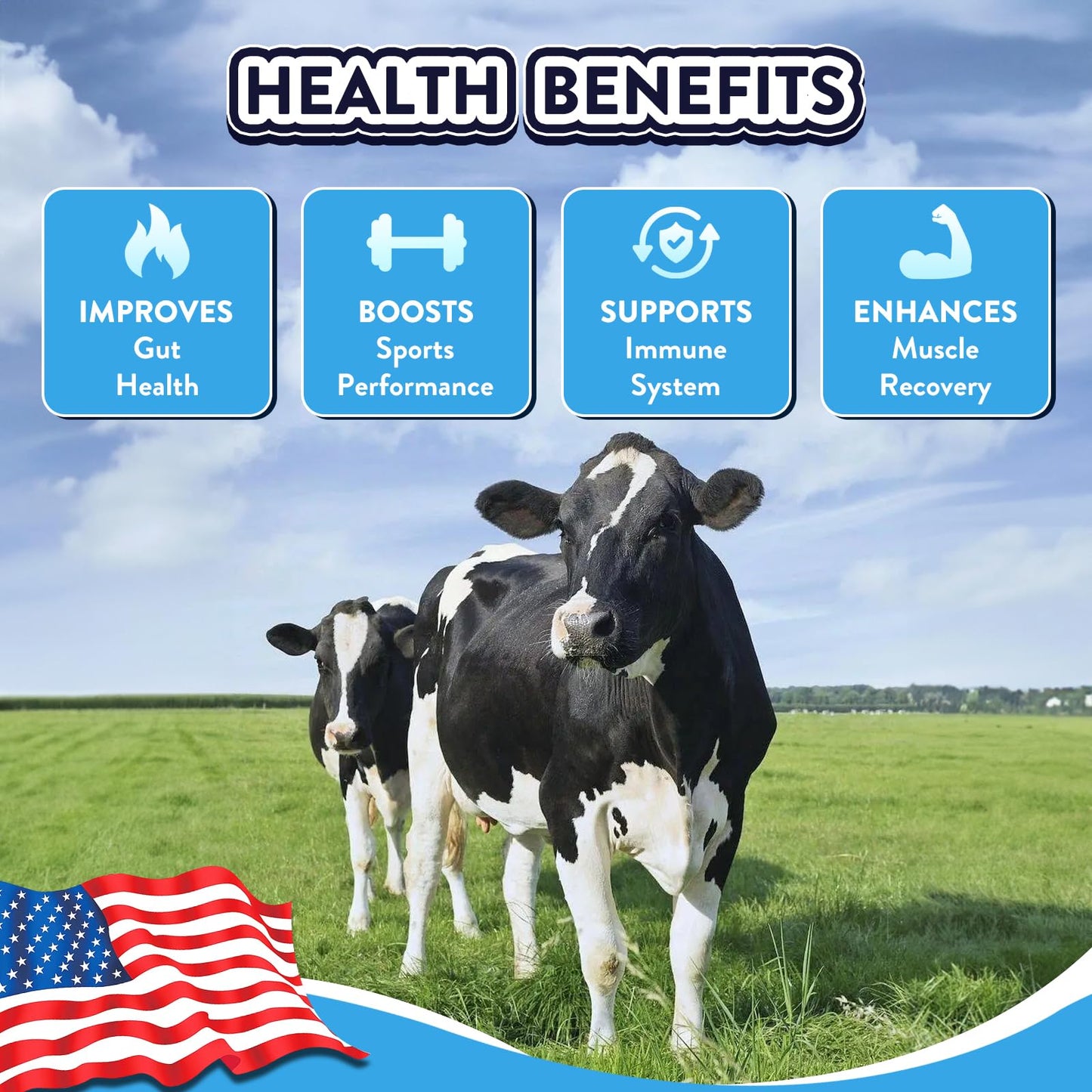Equip Foods Core Colostrum - 100% Grass Fed Colostrum Powder 3,000mg, 40% IgG