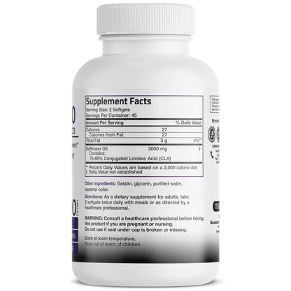 Bronson CLA 3000 Extra High Potency Supports Healthy Weight Managem