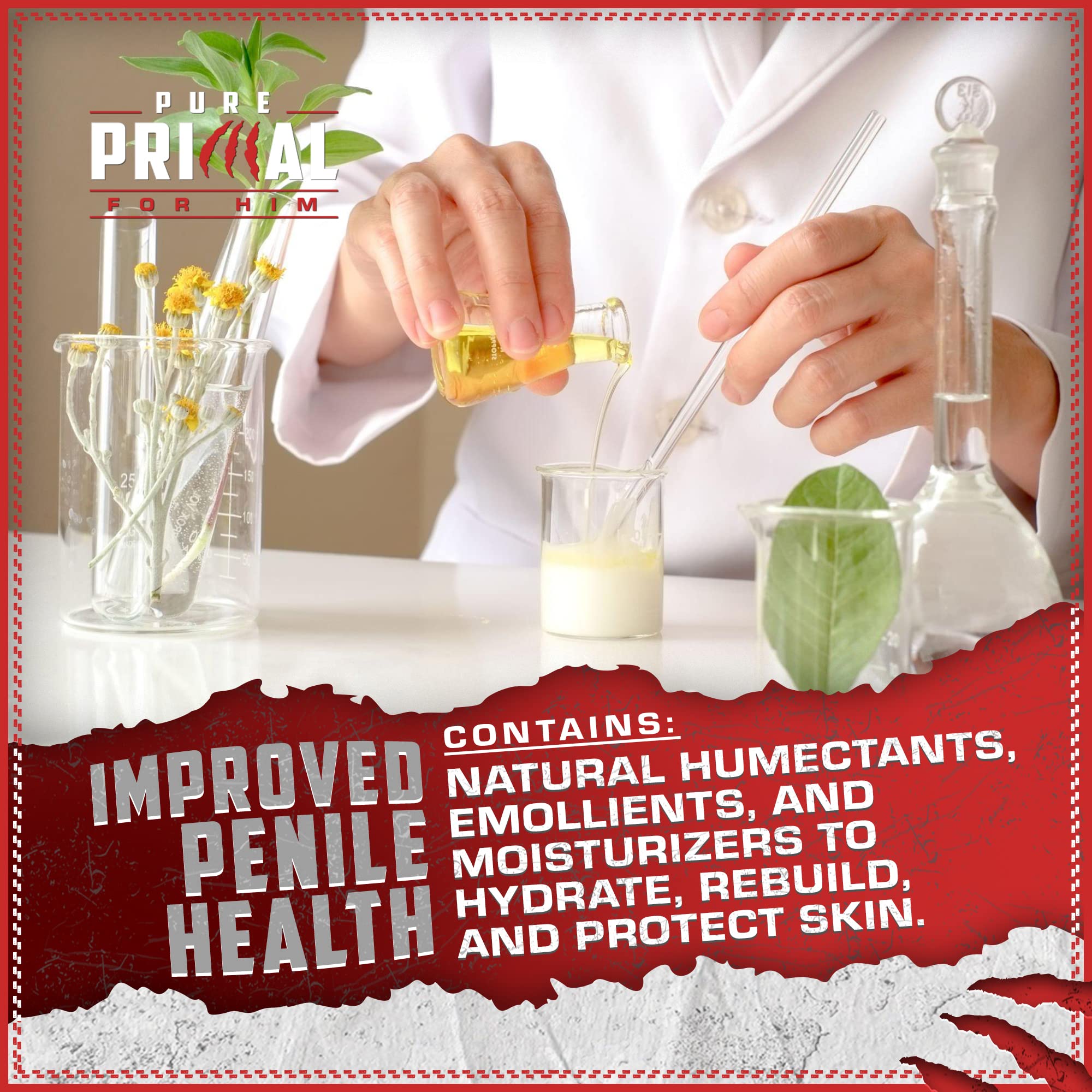 Pure Primal Premium Penile Health Cream - Advanced Moisturizing Penile Cream