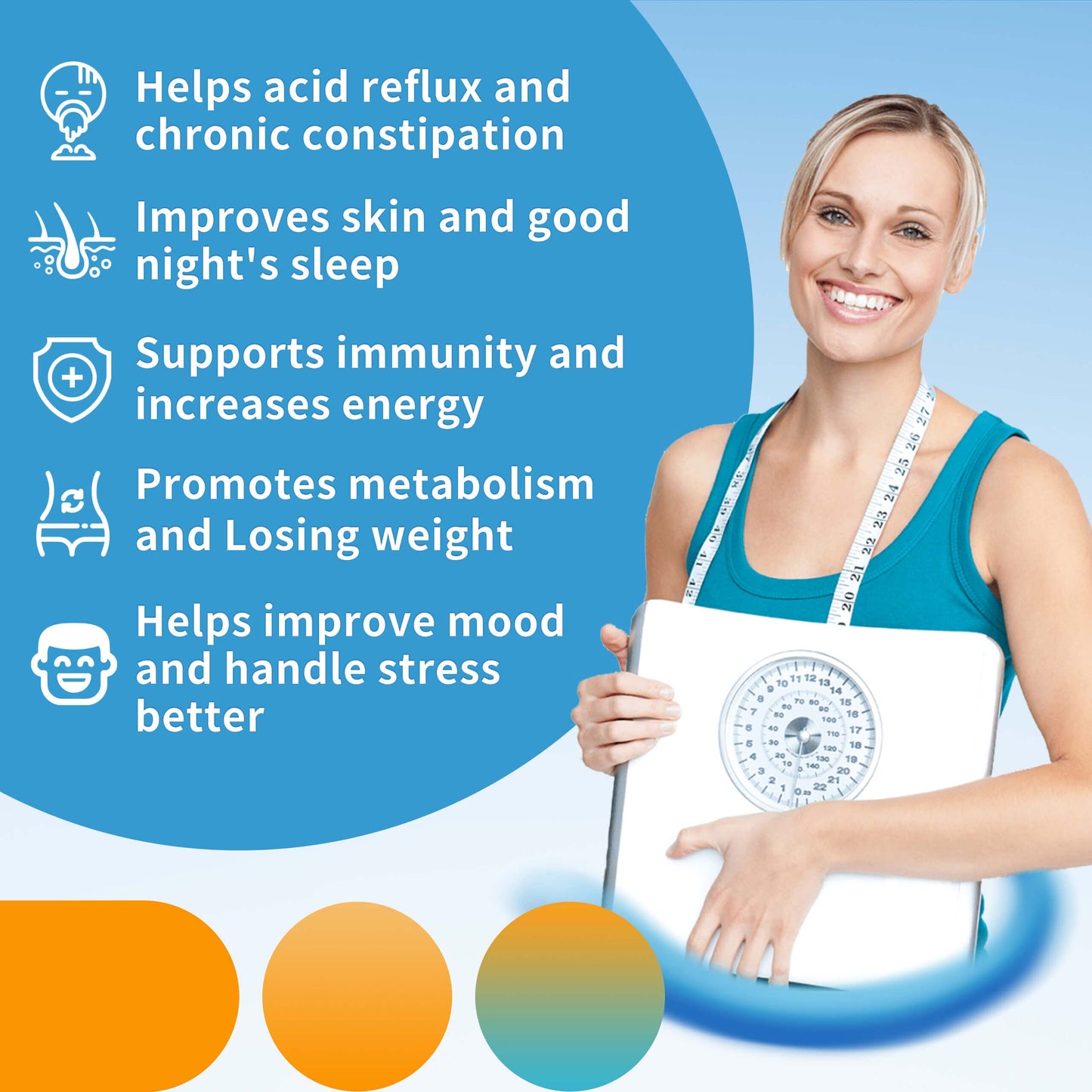ZEBORA Probiotics for Women, Men and Kids, Prebiotics and Probiotics Powder