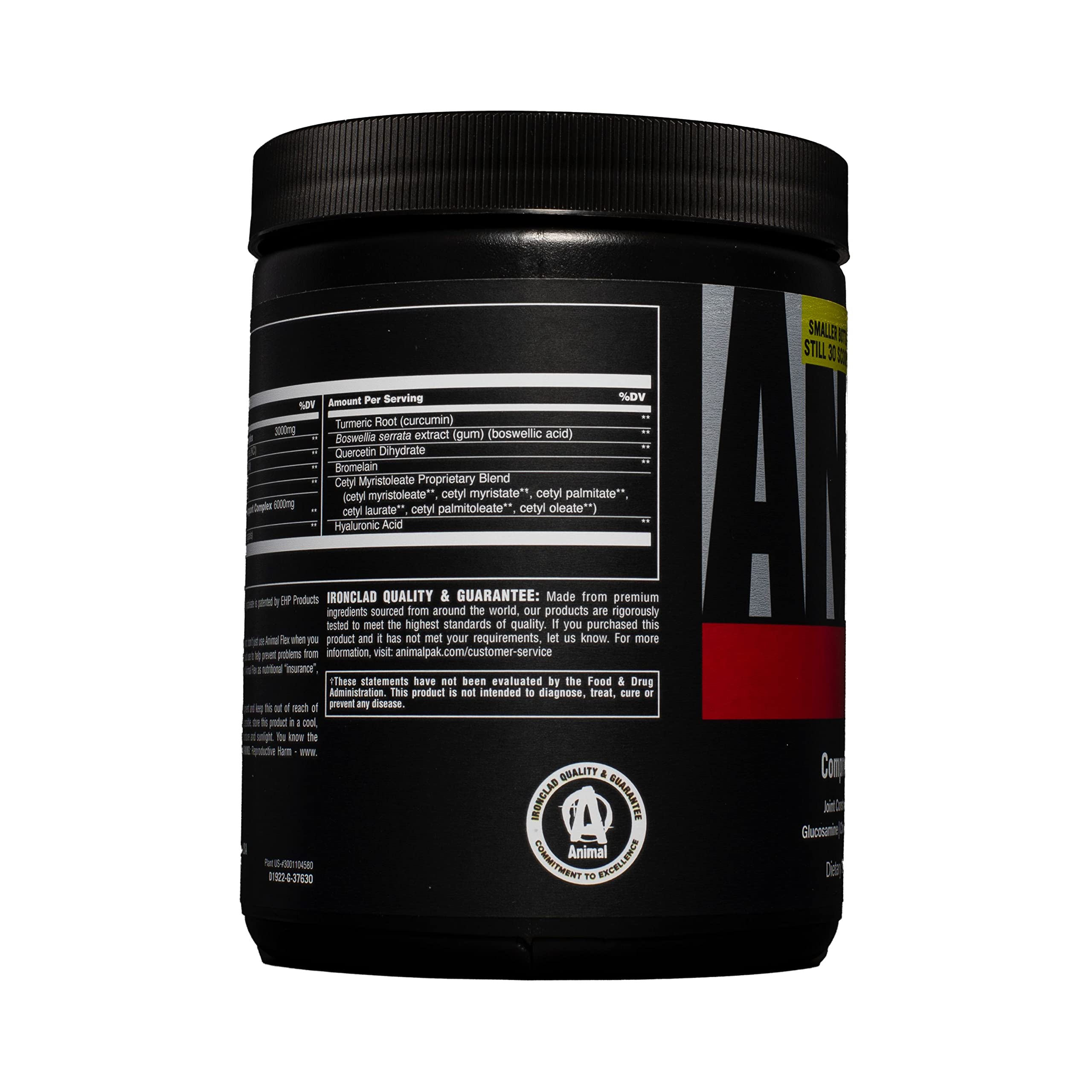 Animal Flex All-in-one Complete Joint Supplement, Turmeric Root Curcumin, Collagen Animal