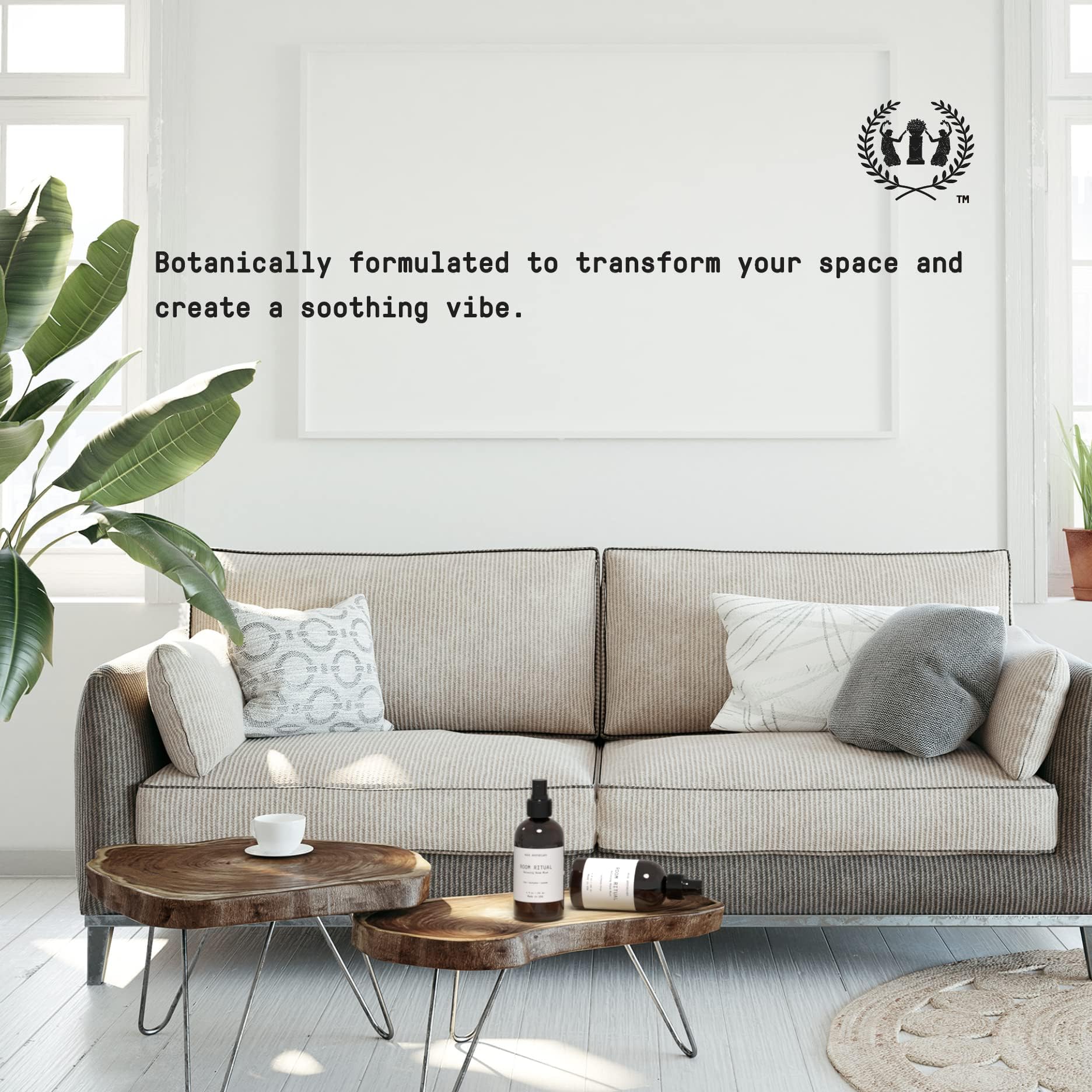 Muse Bath Apothecary Room Ritual - Aromatic and Relaxing Room Mist, 8 oz, Infused Muse Apothecary