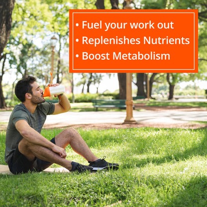 INVIGOR8 Superfood Shake (Chocolate Brownie) with Immunity Boosters - Gluten