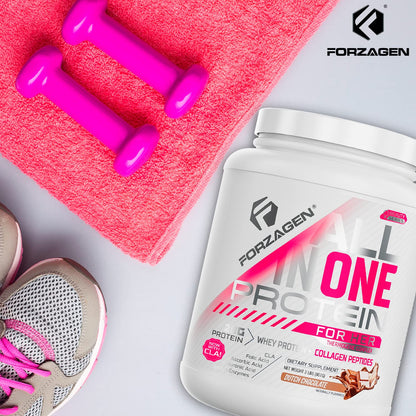 Forzagen Protein Powder for Women - Protein Shake With Collagen Powder for Women