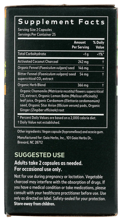 Gaia Herbs Gas & Bloating - Provides Relief from Occasional Gas and Bloating