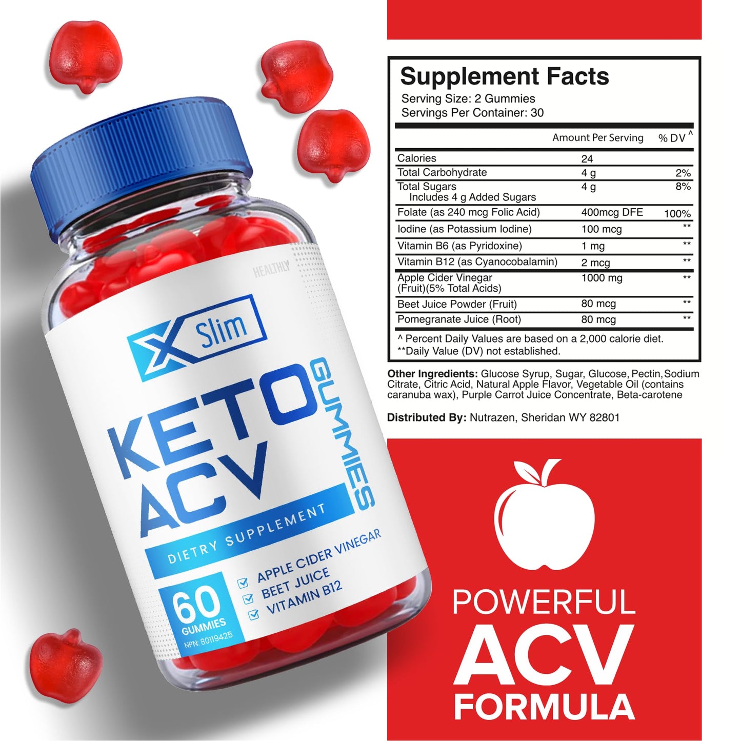 (5 Pack) Xslim Keto Acv Gummies, Xslim Keto Gummies, X Slim Keto Acv Gummies Weight