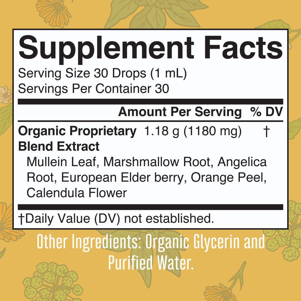 MaryRuth's | USDA Organic Respiratory Health Herbal Supplement Extract