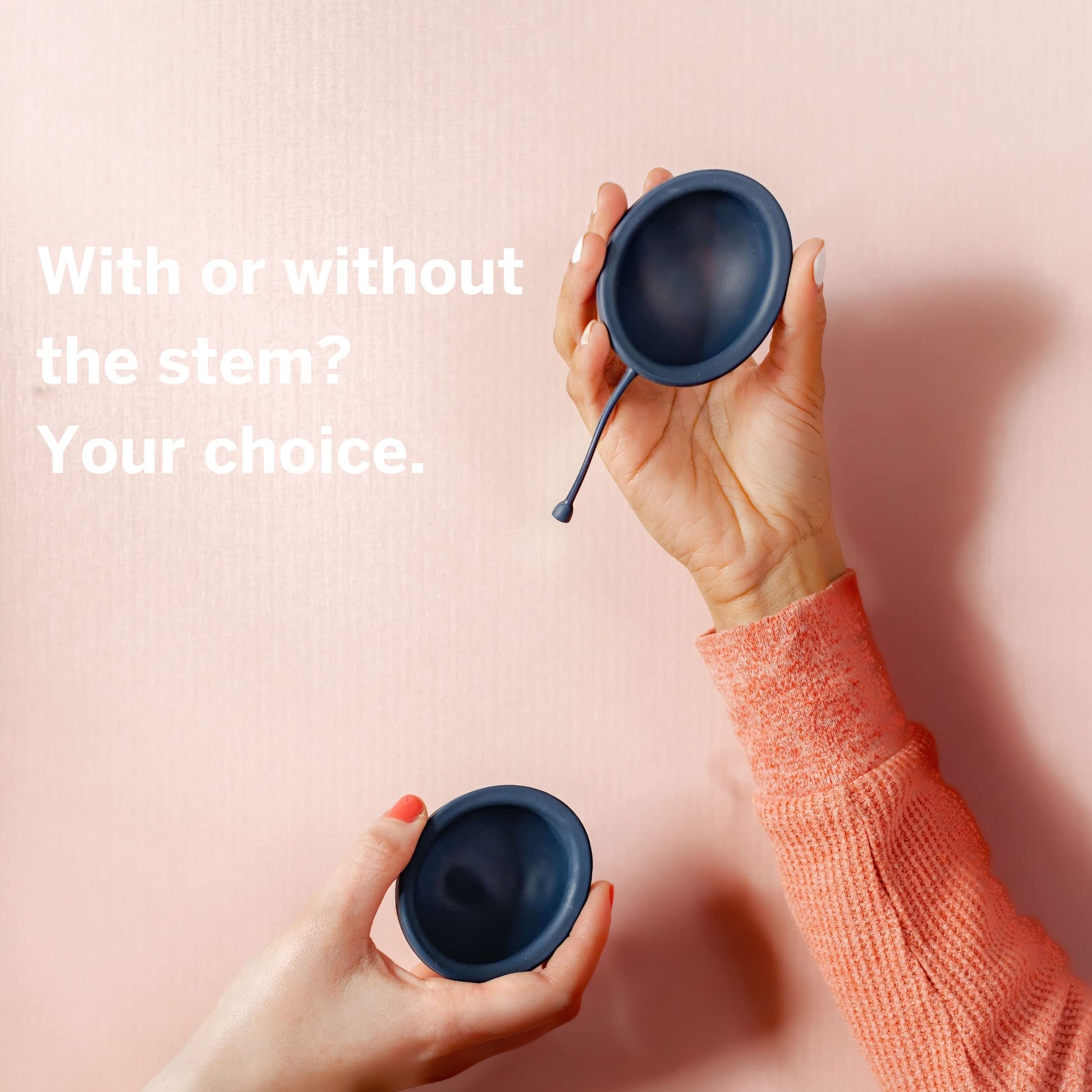 Pixie Soft Menstrual Disc - Ranked 1 for Most Soft Reusable Period Disc - Removable Stem Pixie Cup