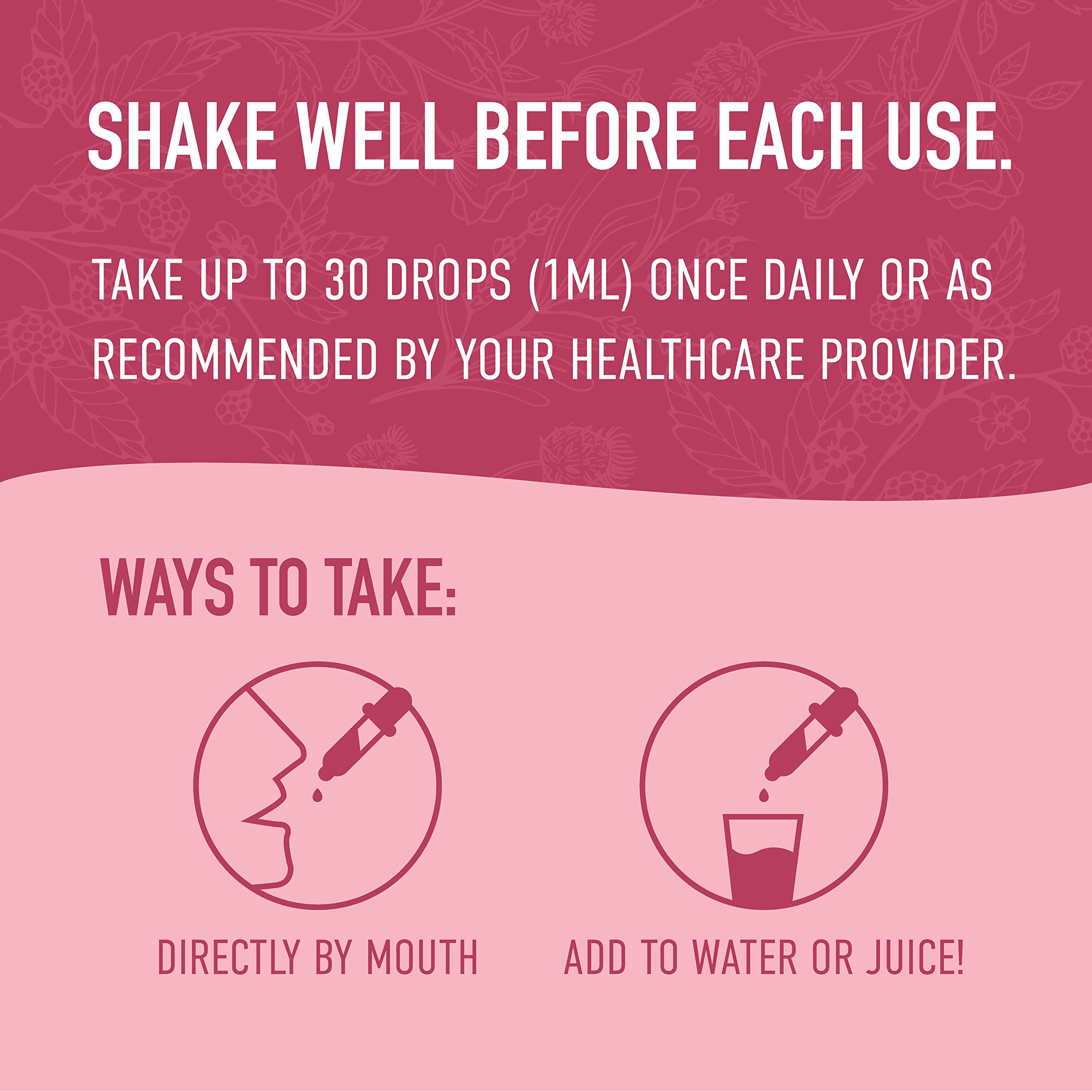 Hormone Balance Liquid Drops | With Stinging Nettle, Black Cohosh, Red Raspberry Leaf SMNutrition