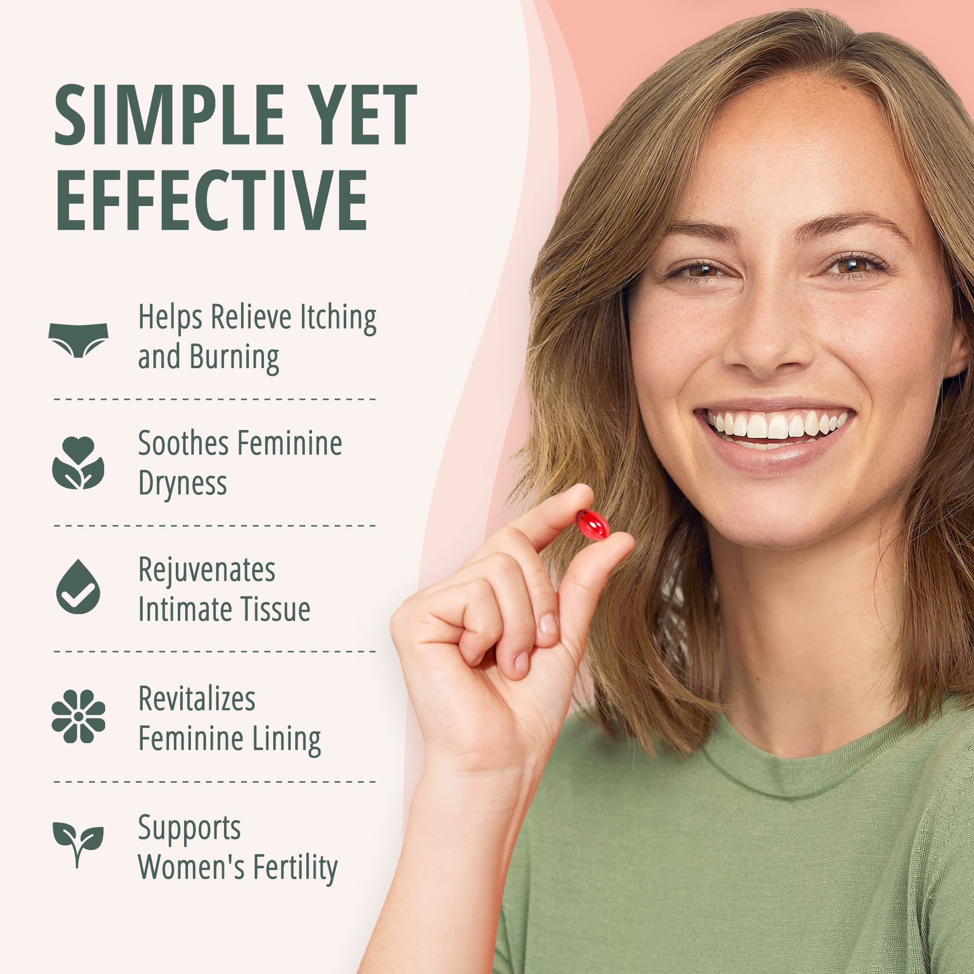 Lubracil – Moisturizer, Feminine Products for Dryness Ease with Sea Buckthorn, Omega 6, 7, & 9 Lubracil