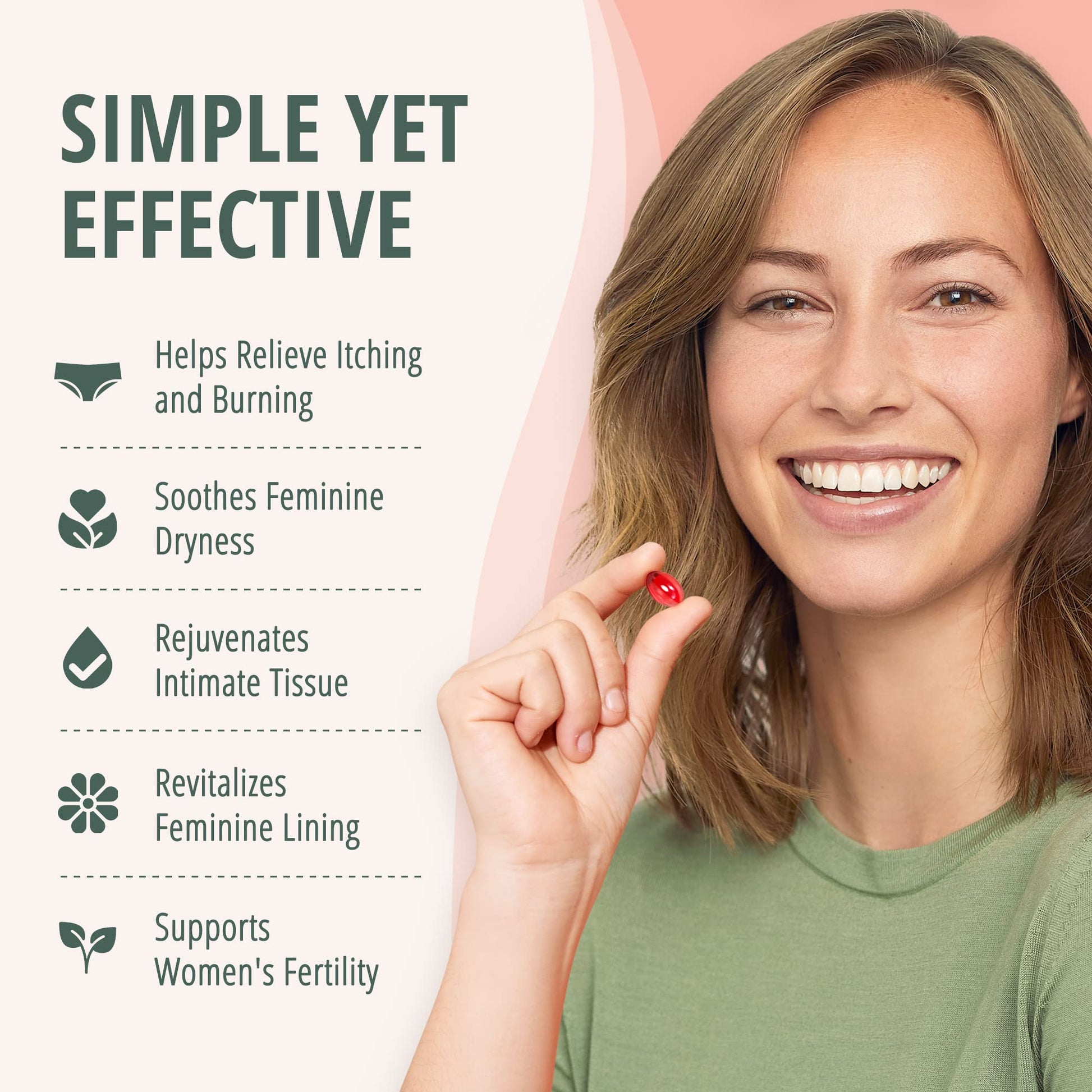 Lubracil – Moisturizer, Feminine Products for Dryness Ease with Sea Buckthorn, Omega 6, 7, & 9 Lubracil