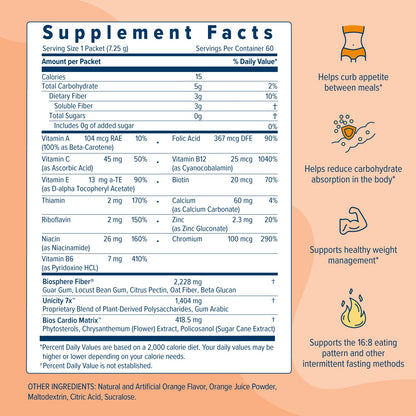 UNICITY BALANCE ORANGE - Stay Full Longer by Slowing Carbohydrate Absorption