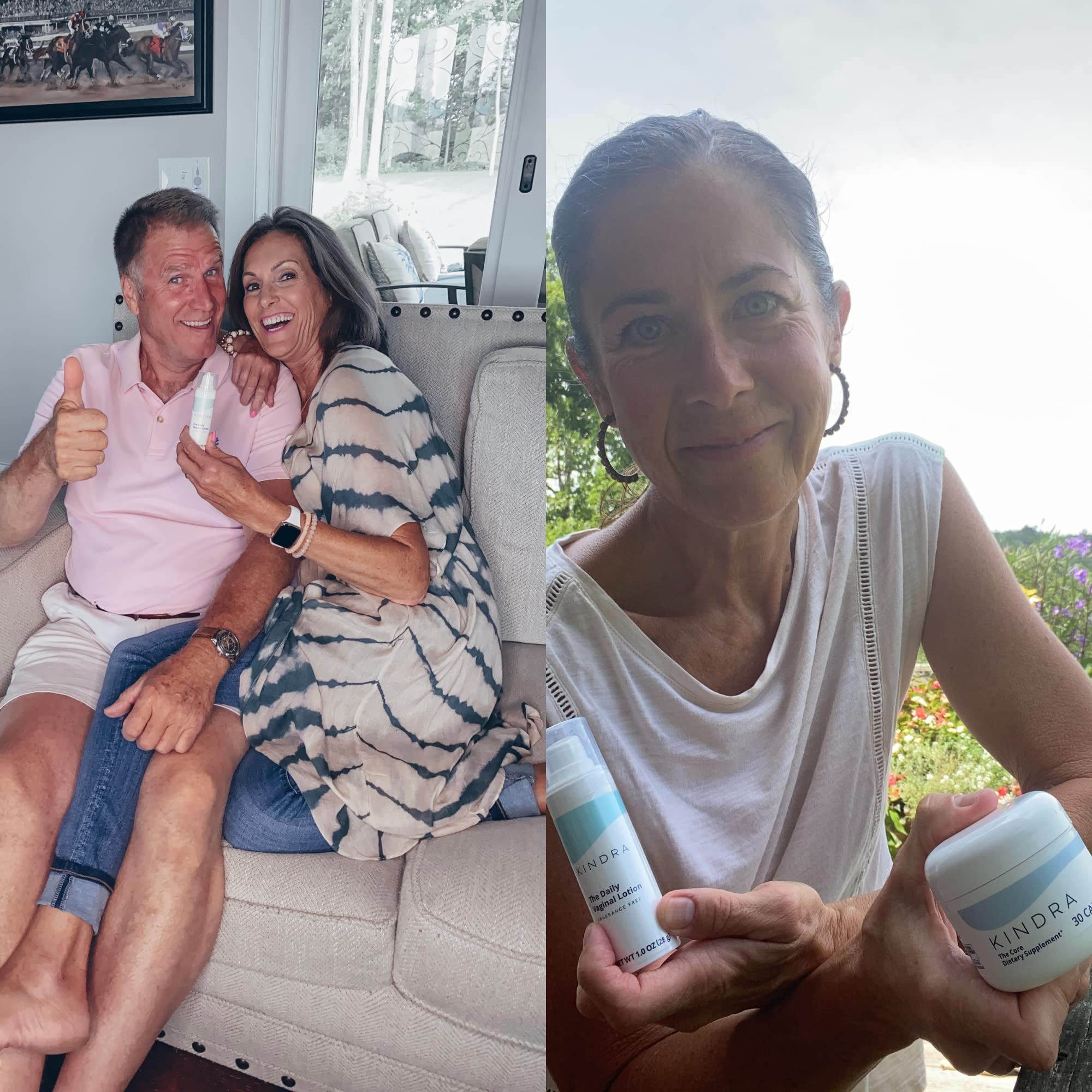 Kindra Essentials Bundle - Intimate Vaginal Moisturizer & Core Supplements - Perimenopause