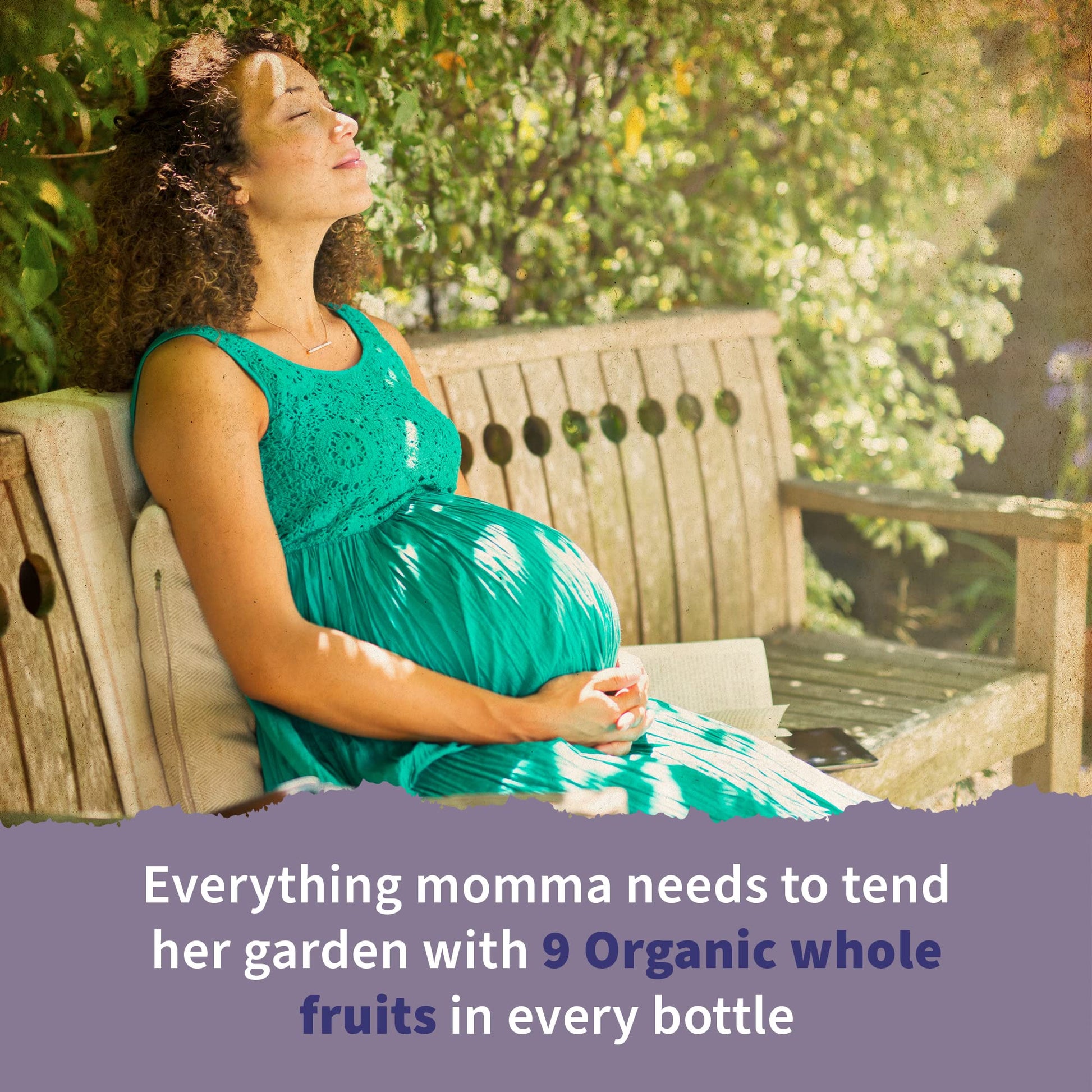 Garden of Life Organics Prenatal Gummies Multivitamin with Vitamin D3, B6, B12 & Oceans Mom Garden of Life