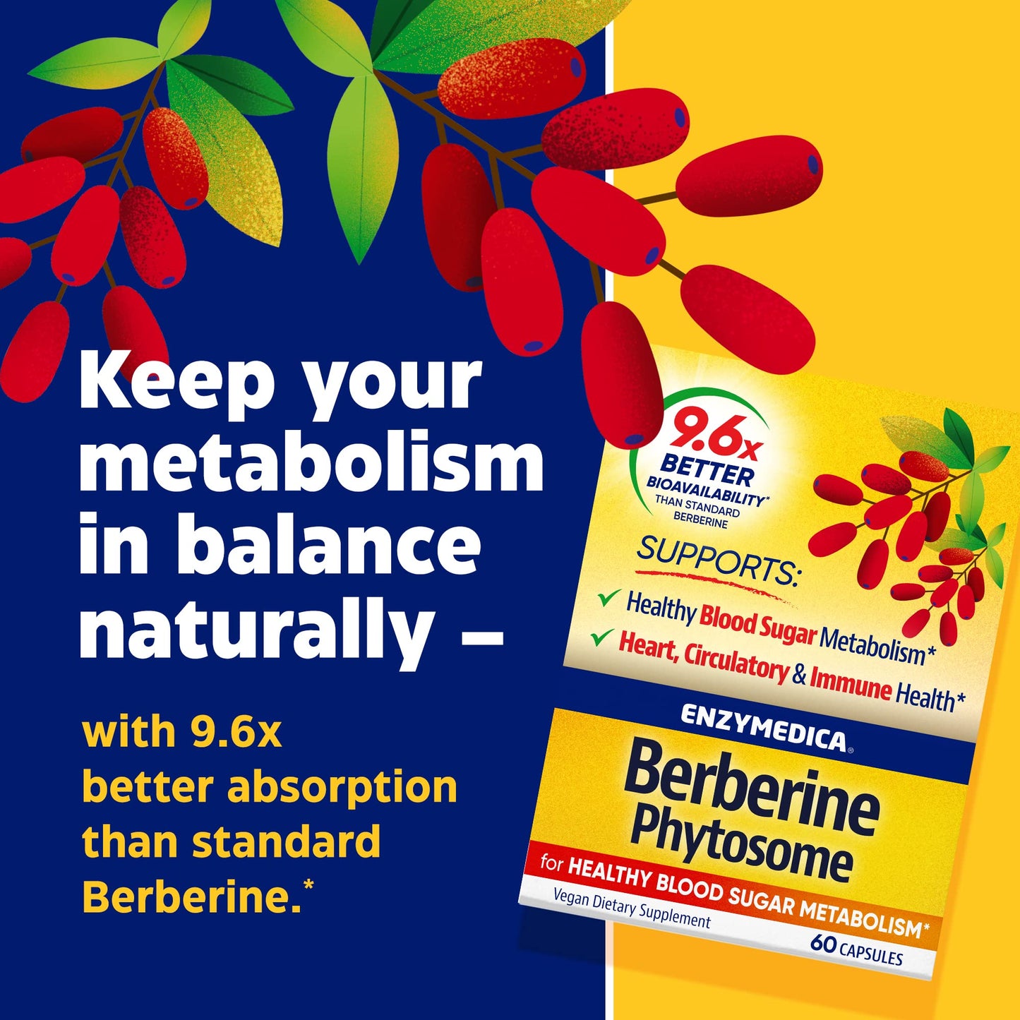 Enzymedica, Berberine Phytosome
