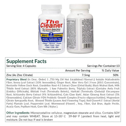 Century Systems The Cleaner Detox, Powerful 7-Day Complete Internal Cleansing Formula