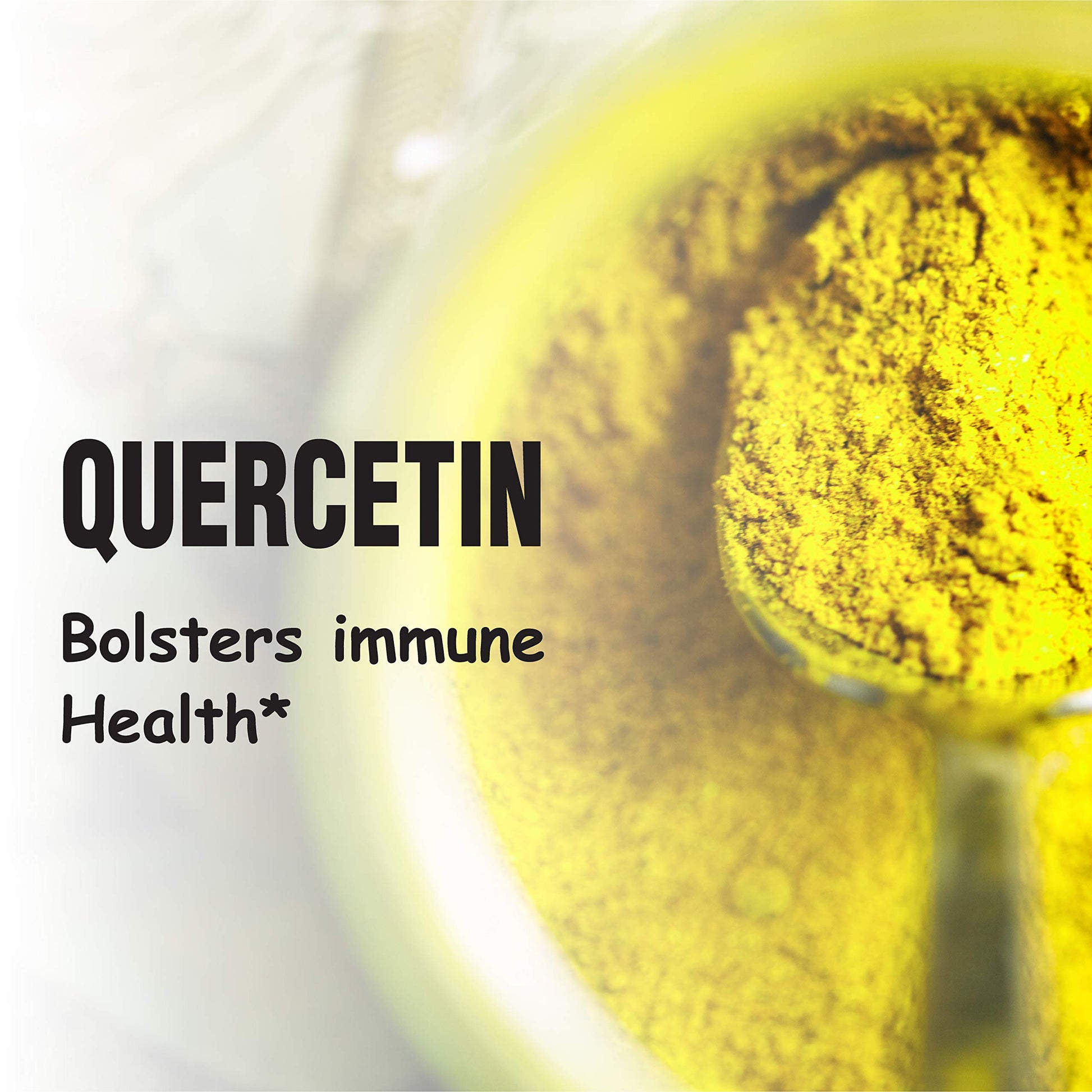 Sandhu's Quercetin 1000mg Per Serving 120 Count Vegetarian Capsules Bioflavonoids Sandhu's