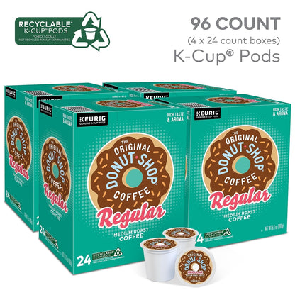 The Original Donut Shop Regular Keurig Single-Serve K-Cup Pods, Medium Roast Coffee