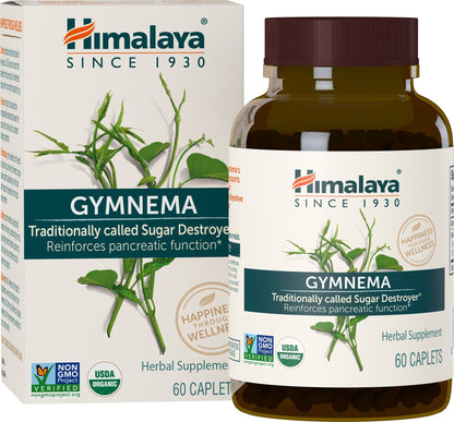 Himalaya Organic Gymnema Sylvestre for Glucose Metabolism, 700 mg