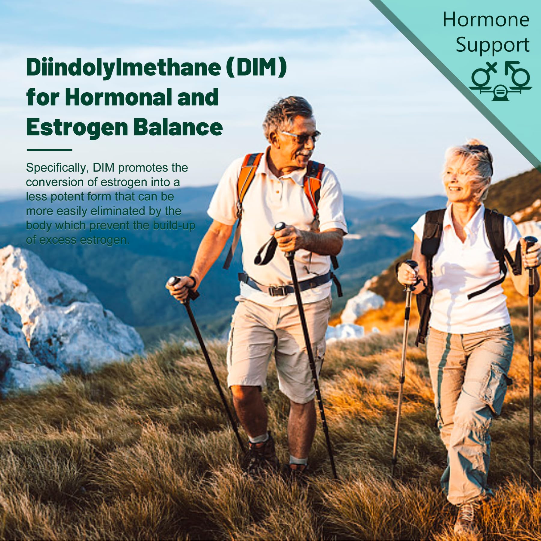 DIM Supplement Women 400mg, Estrogen Supplement for Women, Sugar Free DIM Gummies for Men & Women Envy Deal