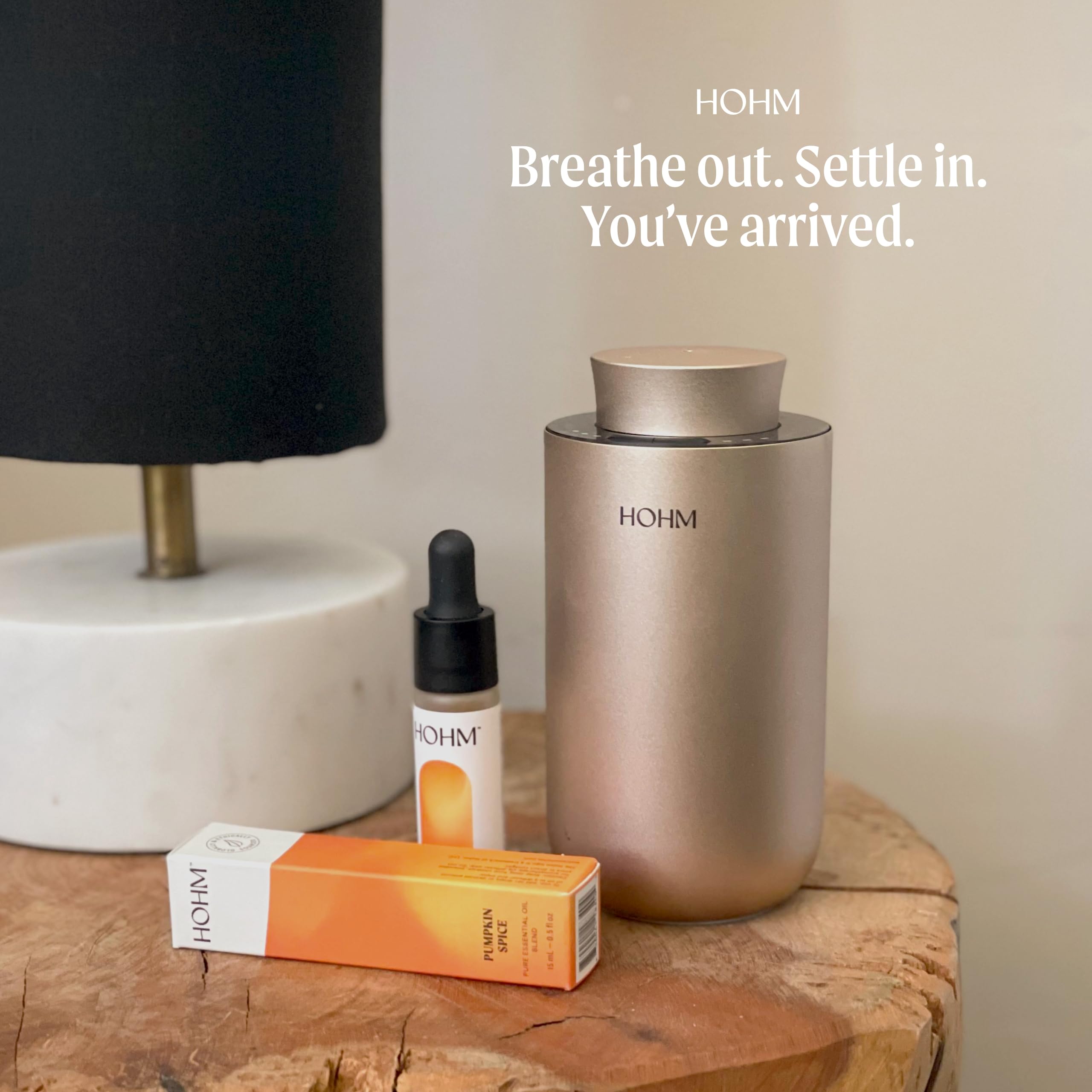 Hohm Pumpkin Spice Essential Oil Blend - Natural, Pure Essential Oil for Your Home Diffuser Hohm